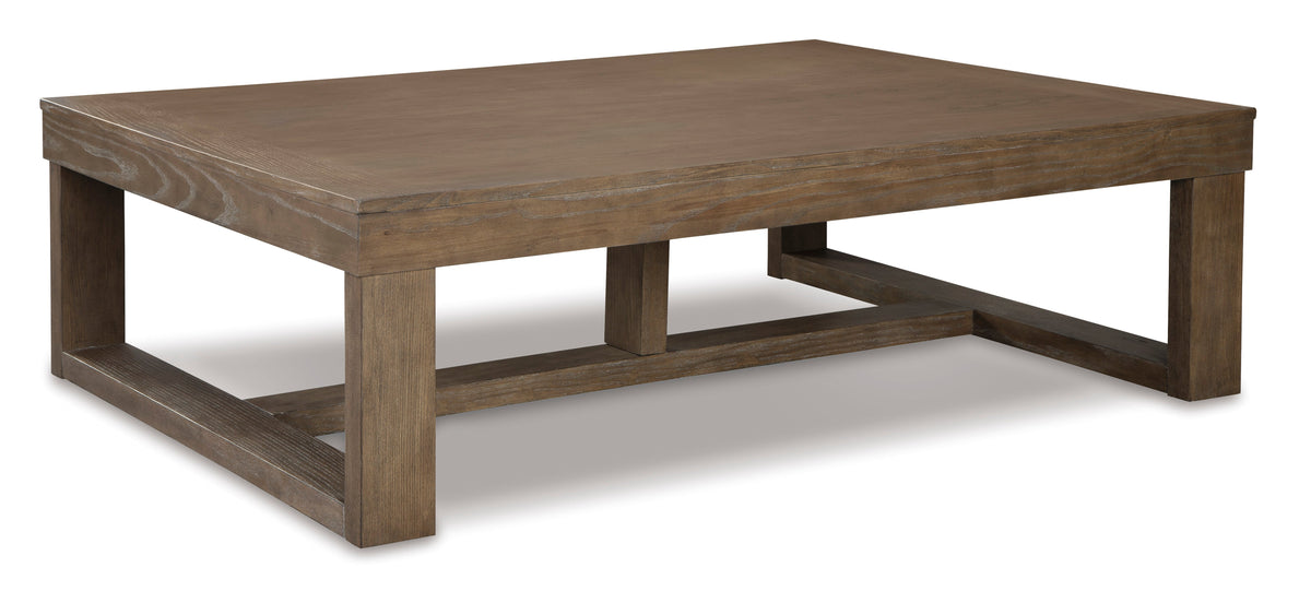 Cariton Gray Oversized Cocktail Table