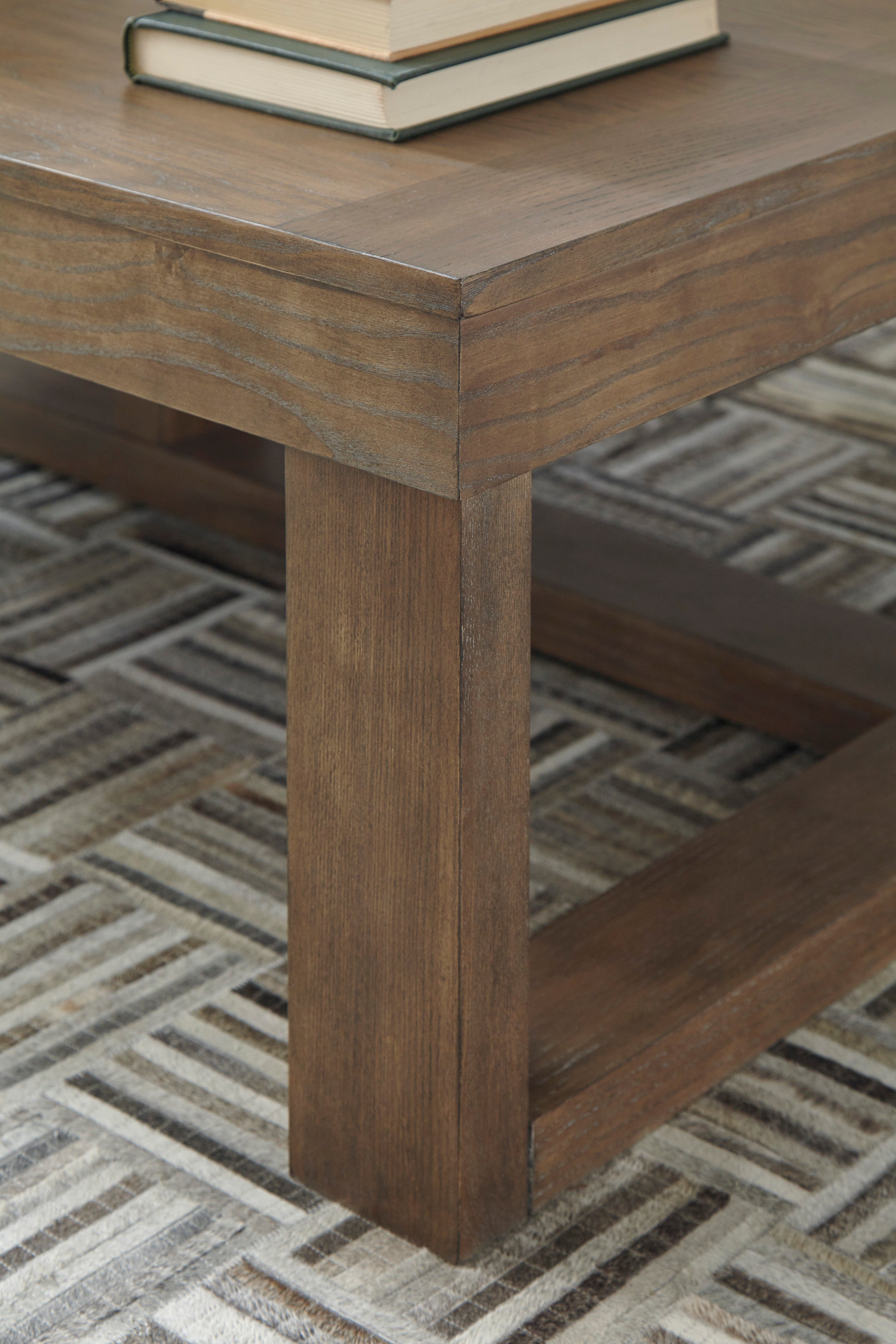 Cariton Gray Oversized Cocktail Table