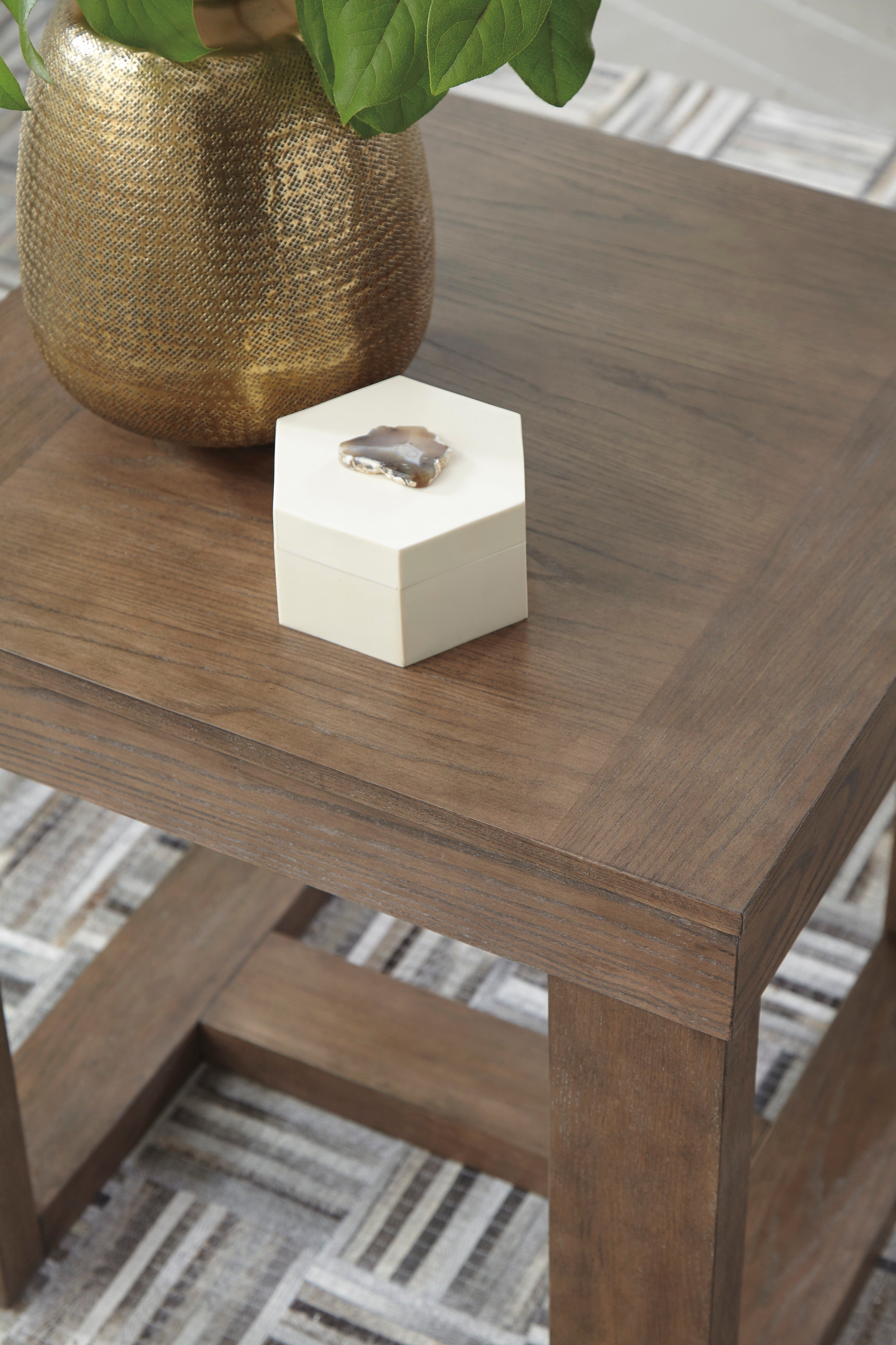 Cariton Gray Oversized Cocktail Table