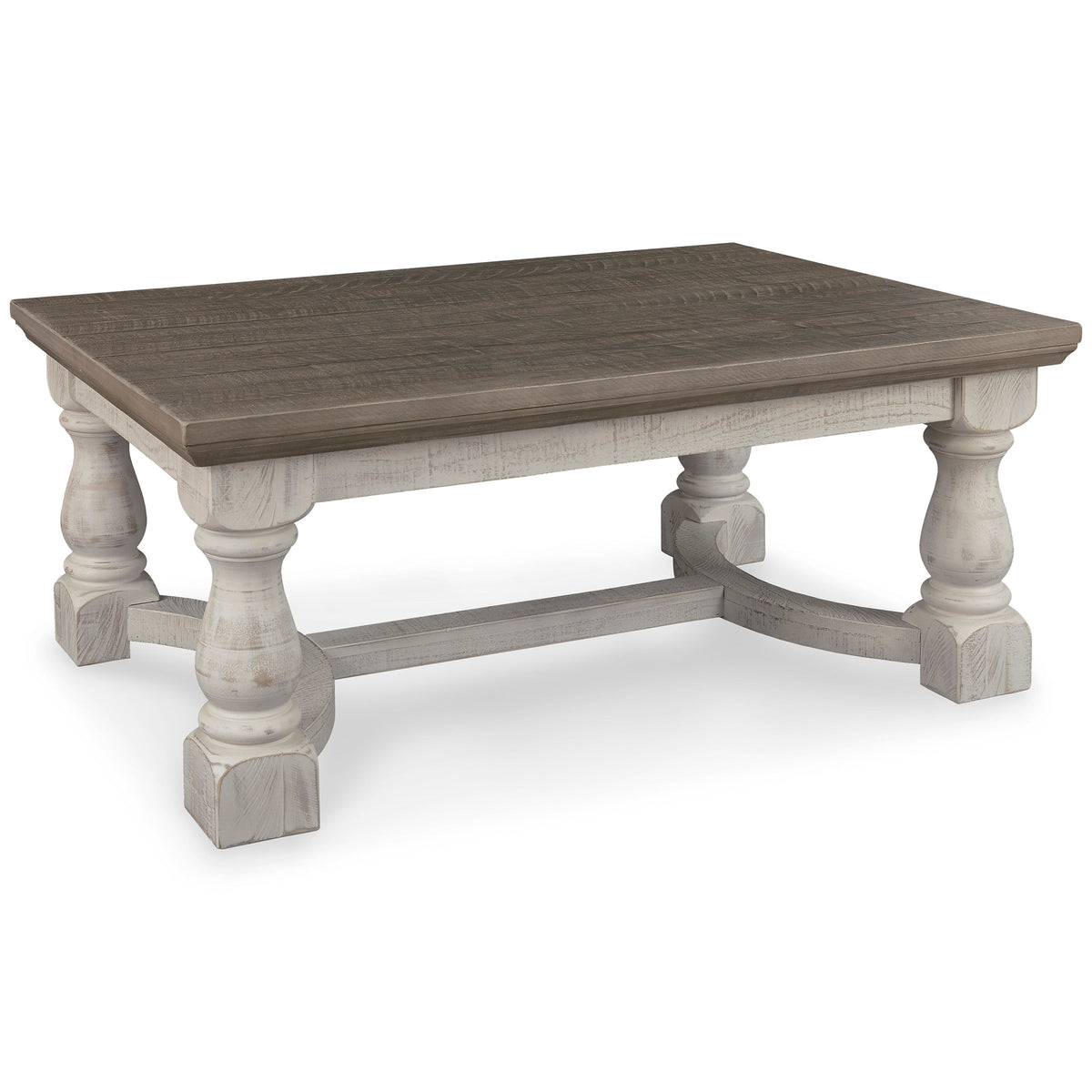 Havalance Gray & White Cocktail Table