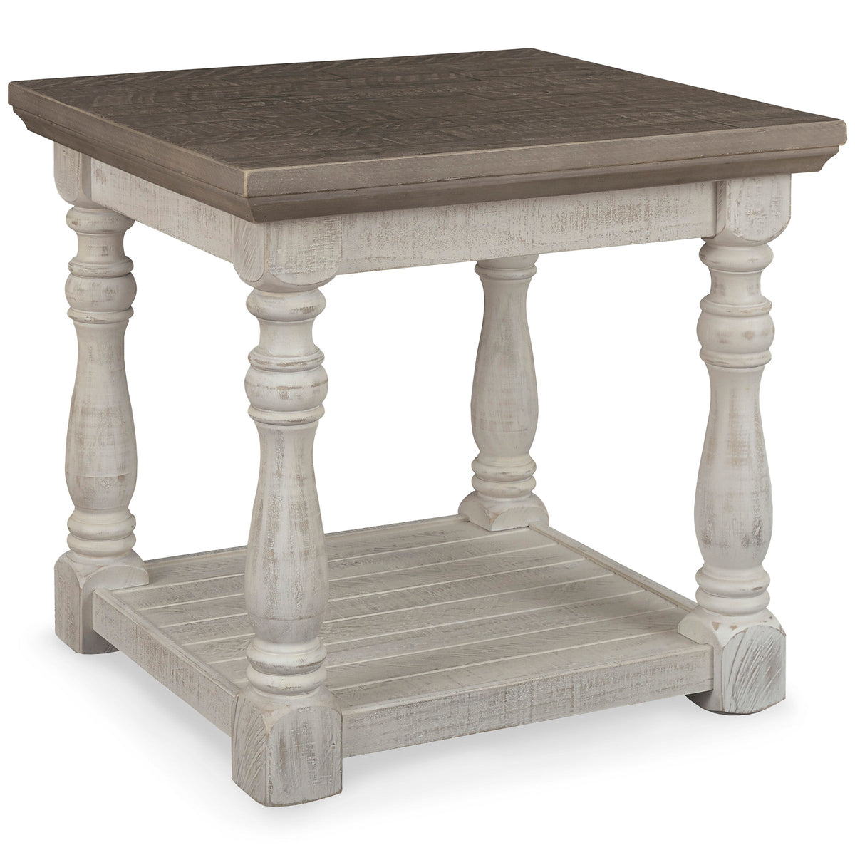 Havalance Gray & White Cocktail Table