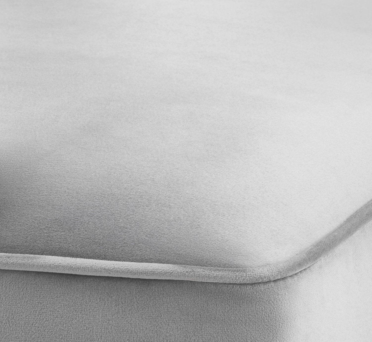 Tiffany Grey Velvet Chair - UK