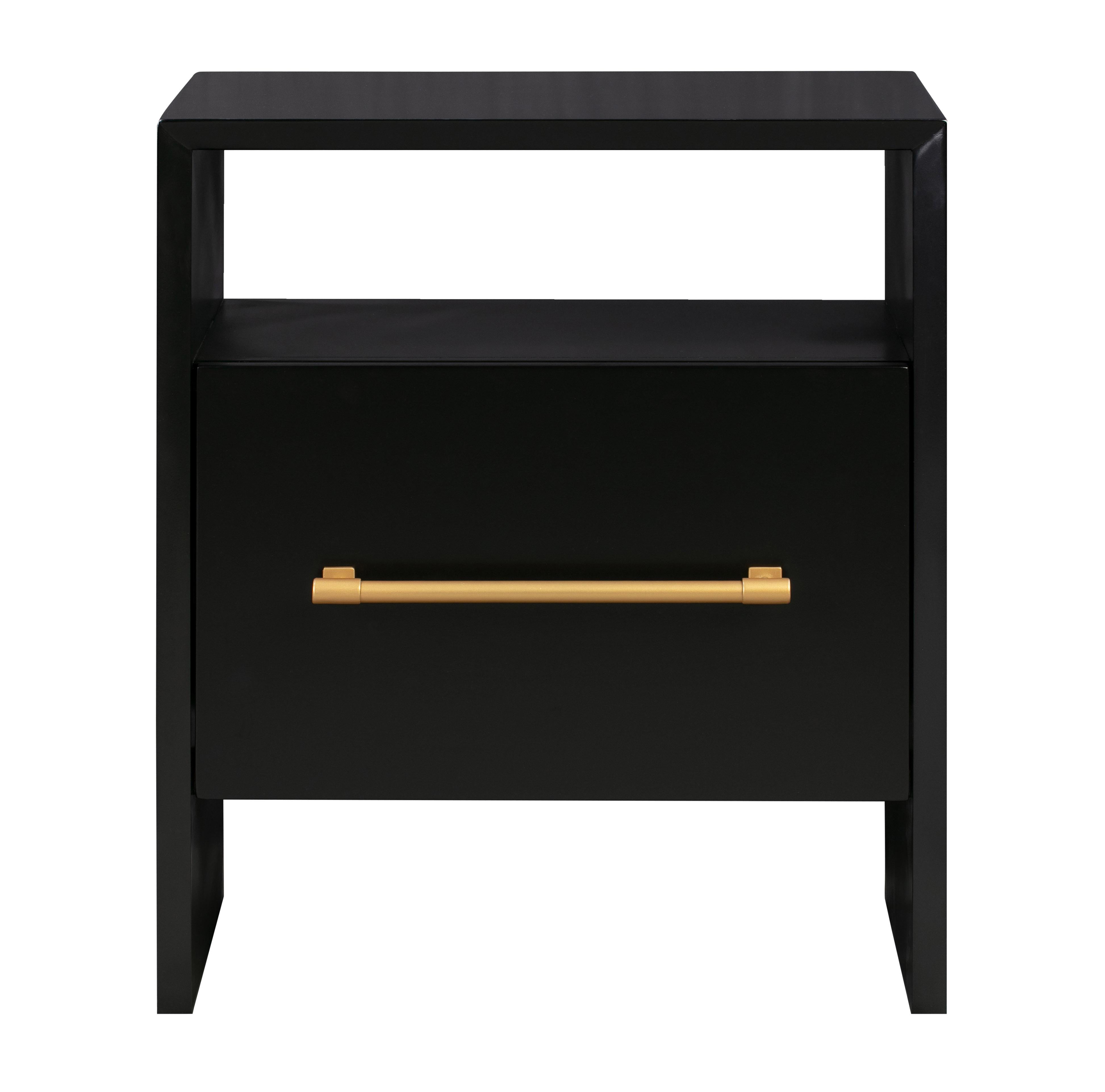 Libre Black Nightstand