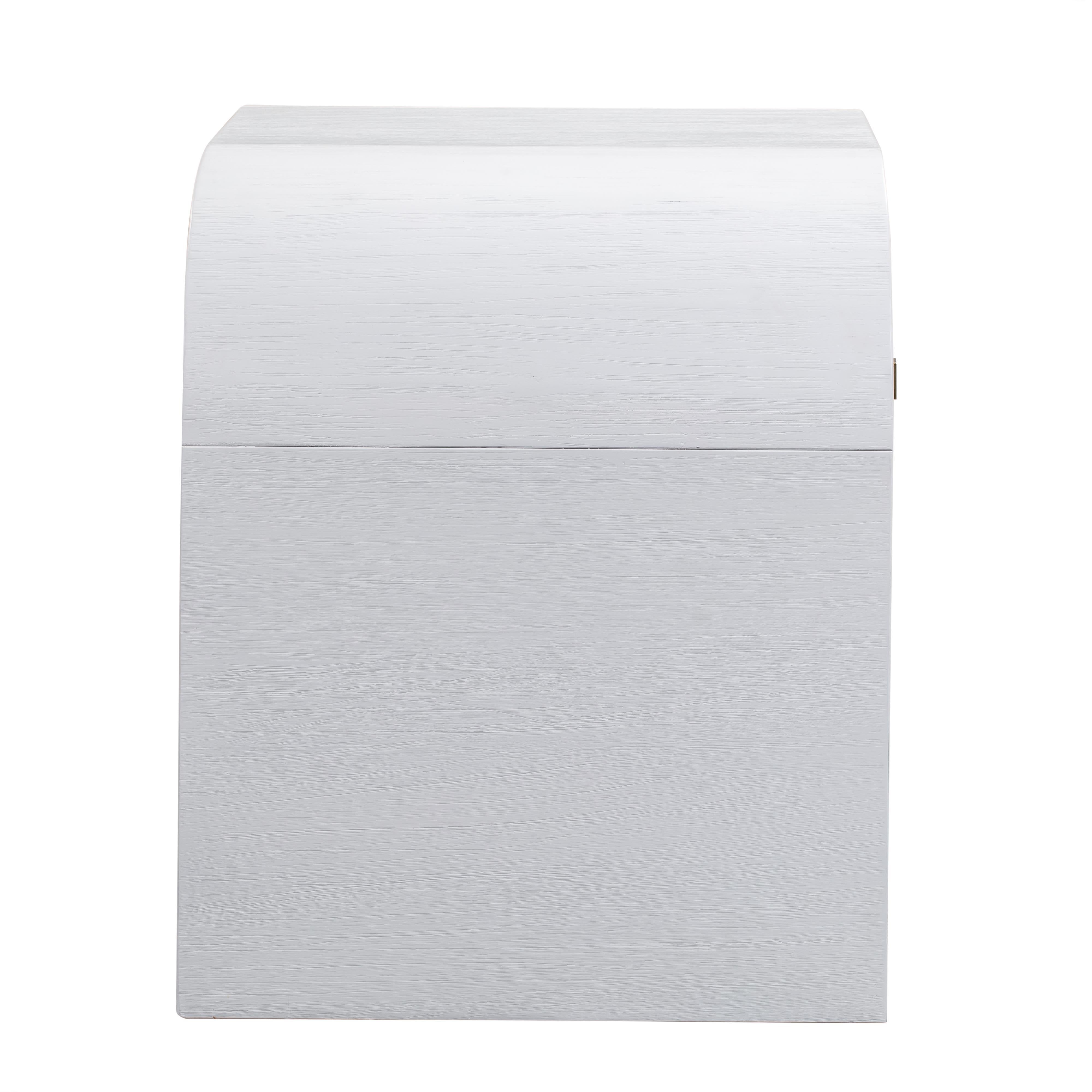 Hump White Nightstand - UK