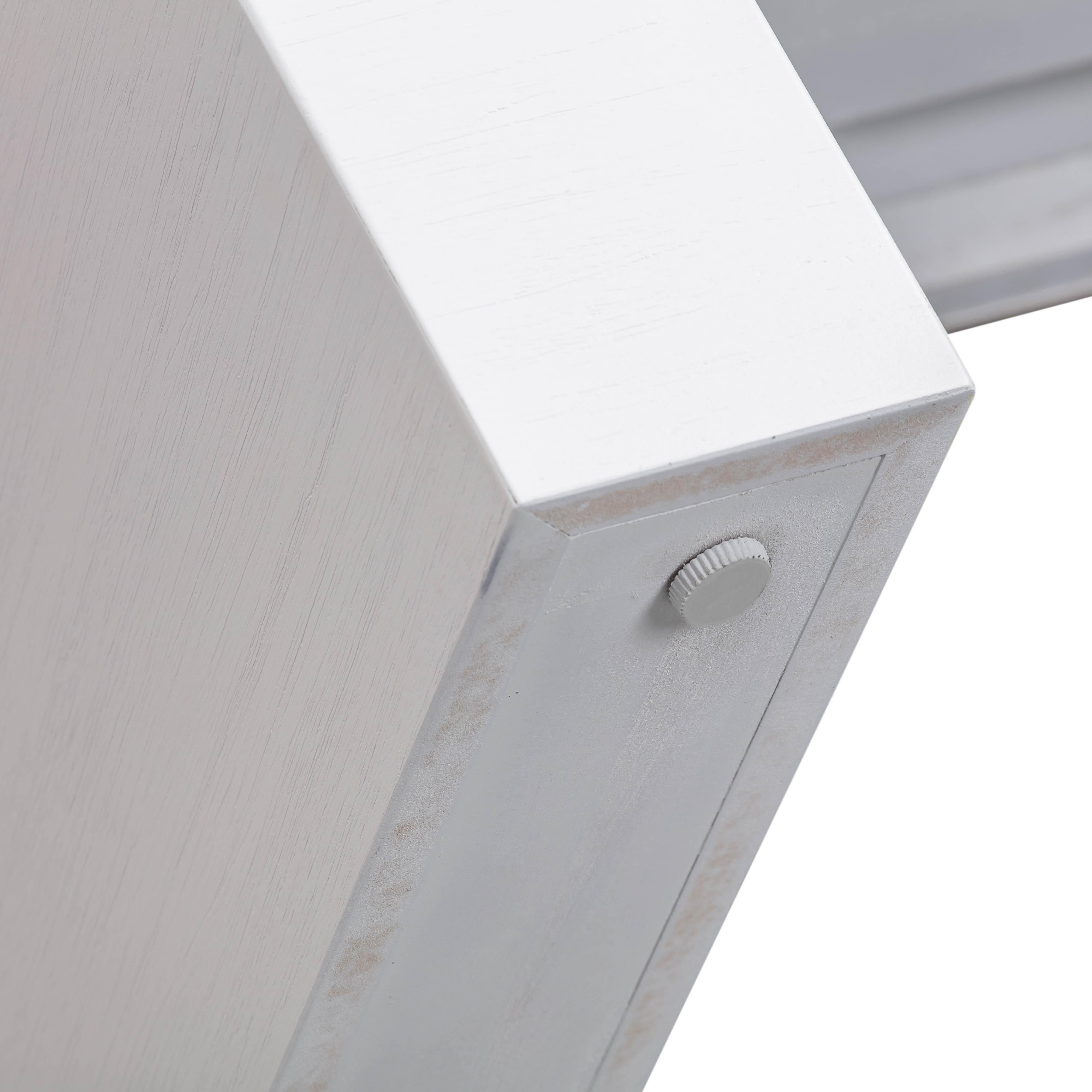 Hump White Nightstand - UK