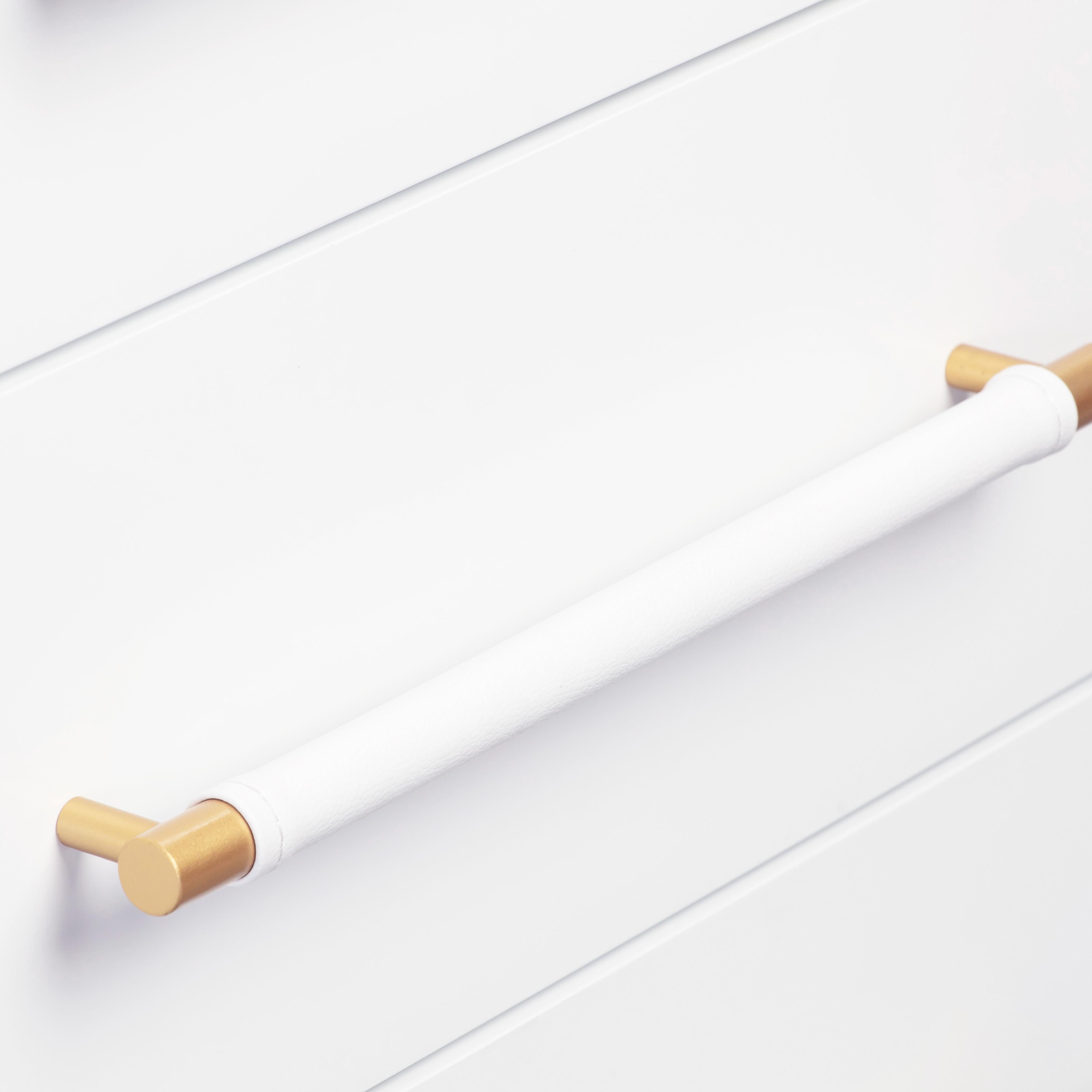 Trident White 6 Drawer Dresser - UK