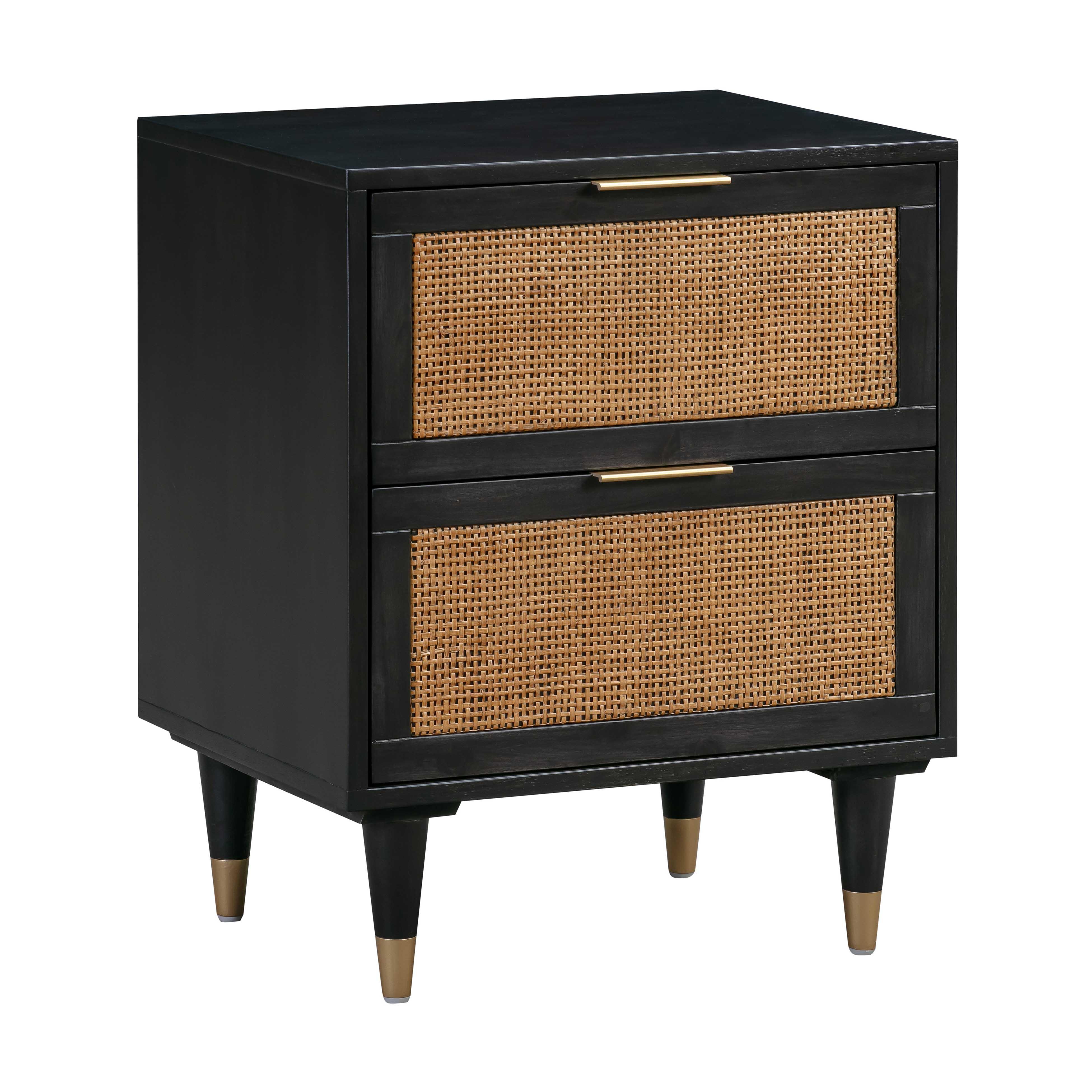Sierra Noir Nightstand - UK