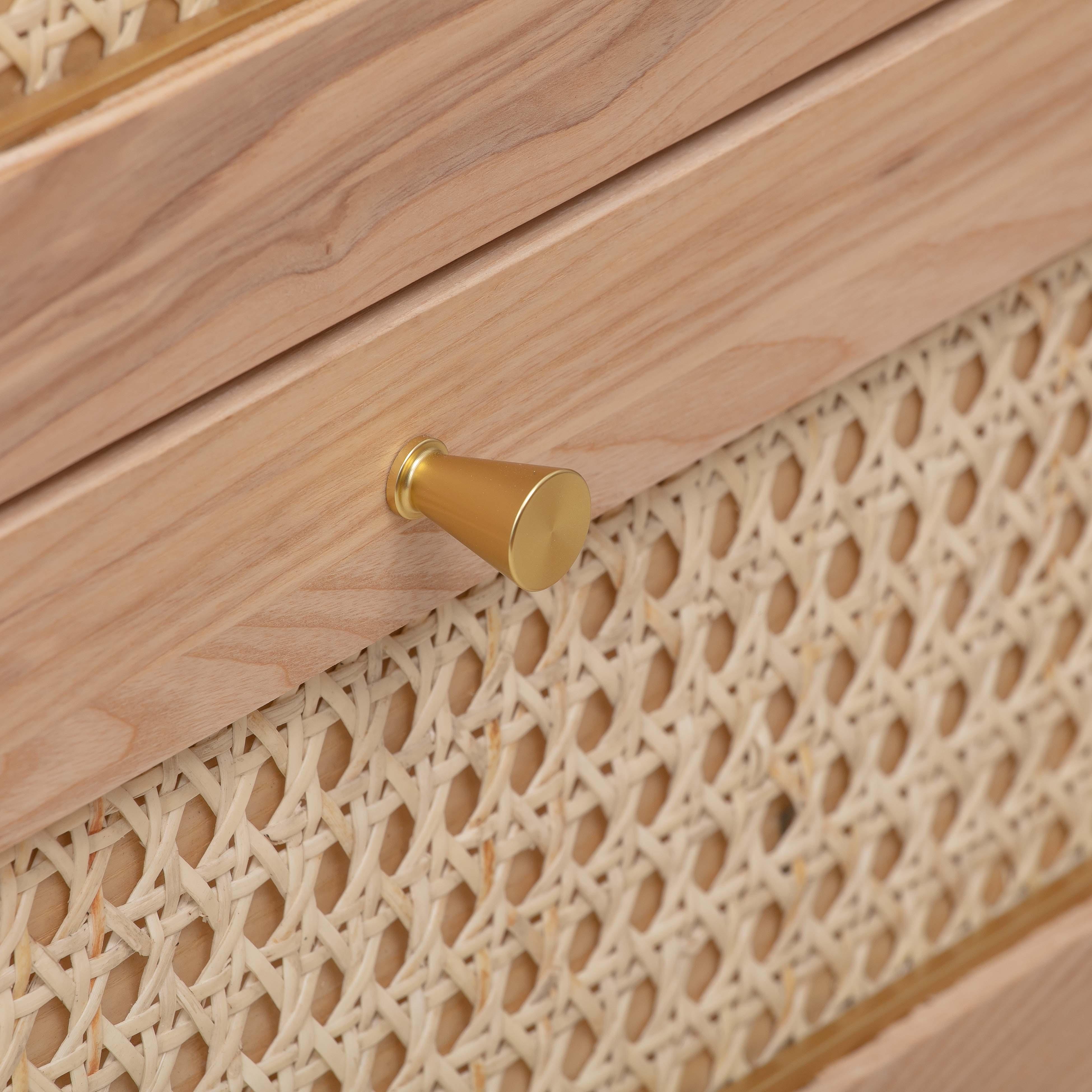 Carmen Cane 6 Drawer Dresser - UK