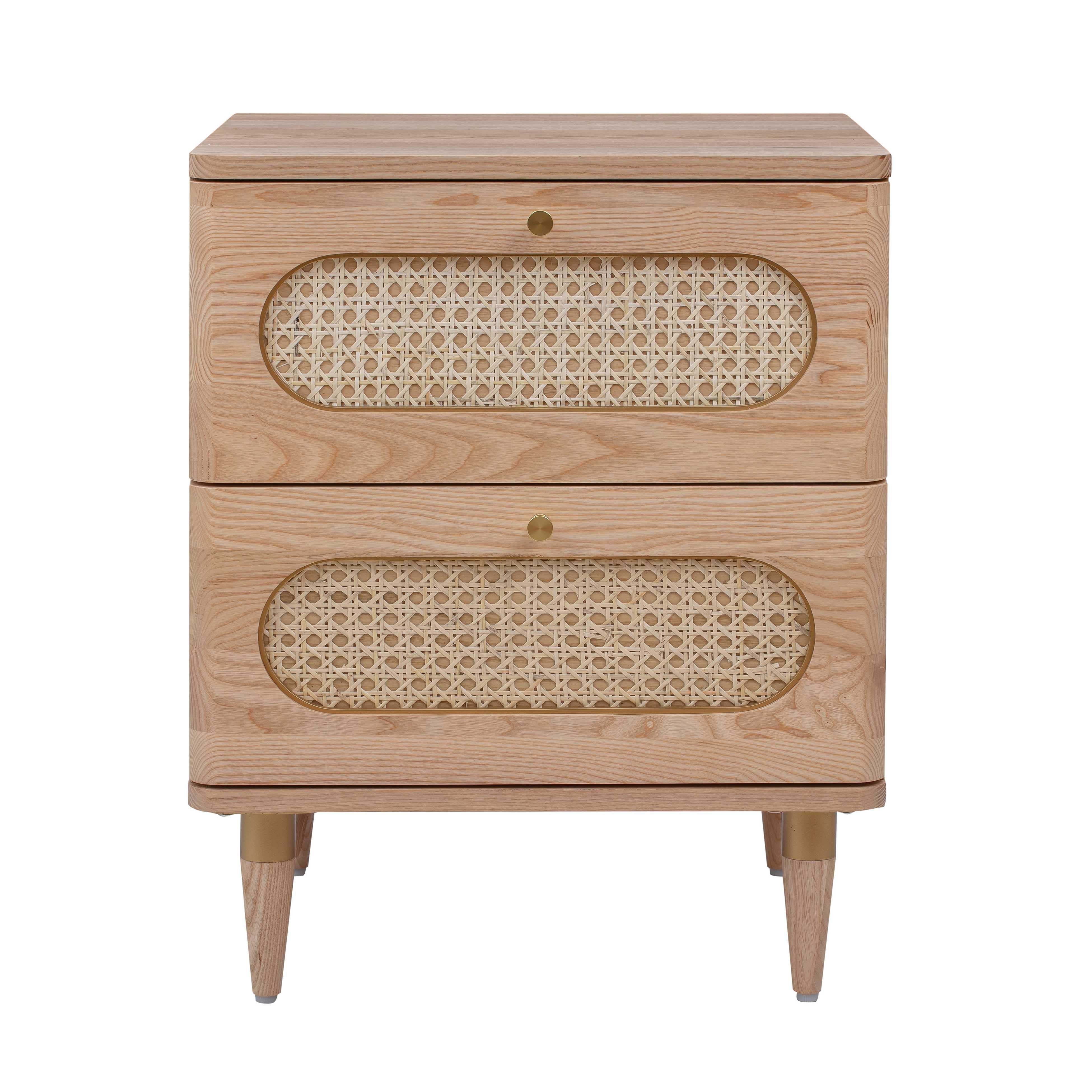 Carmen Cane Nightstand - UK