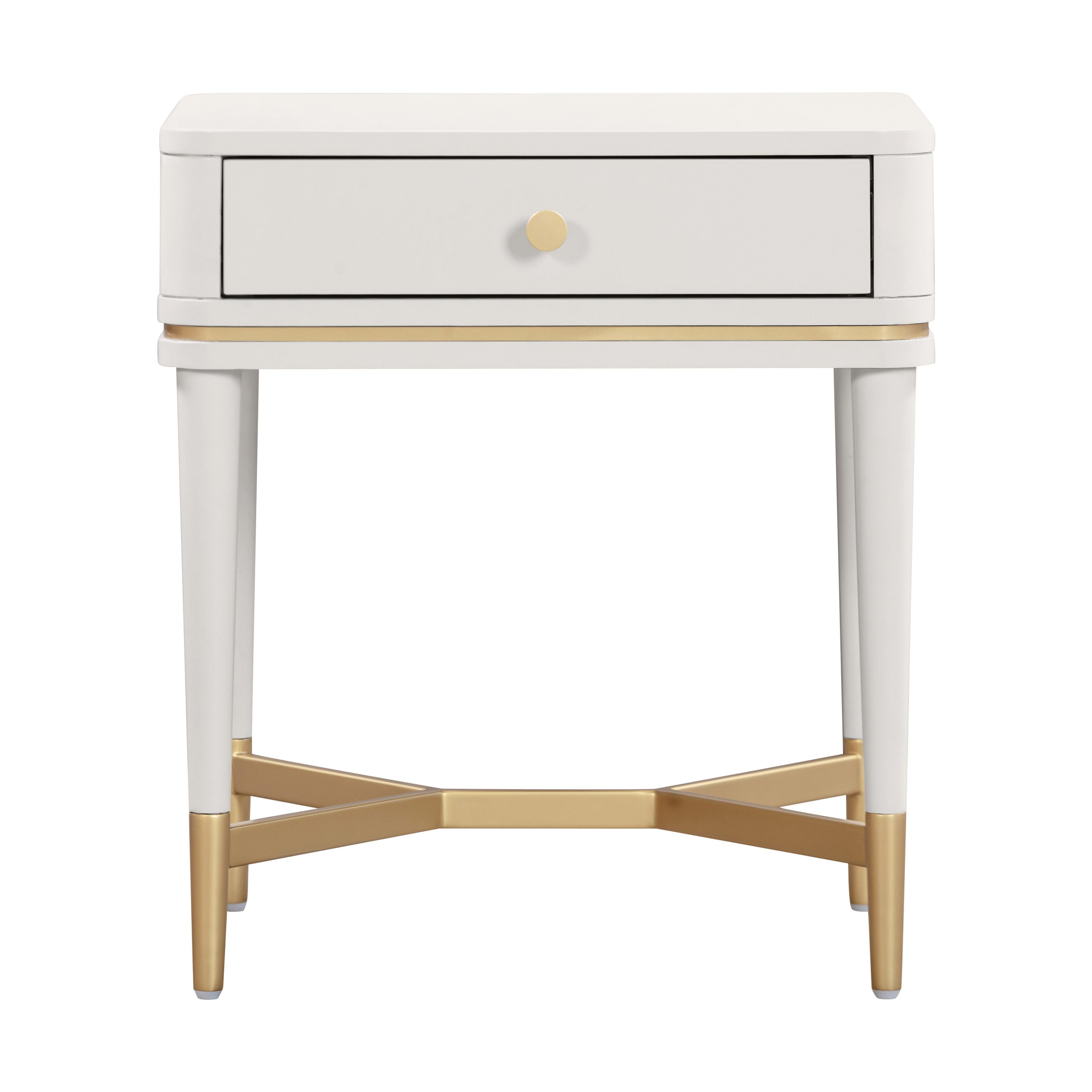 Julieta Cream Nightstand - UK