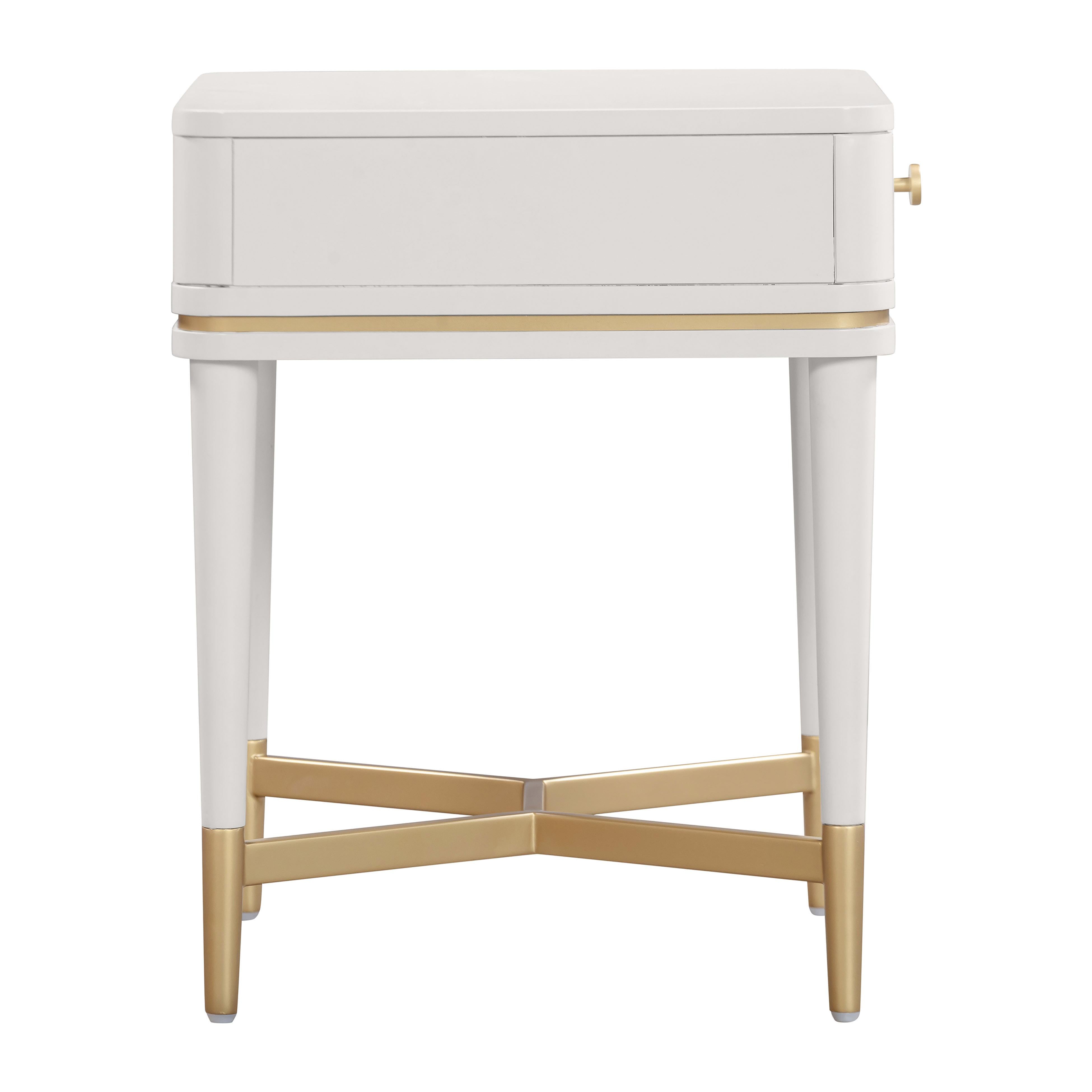 Julieta Cream Nightstand - UK
