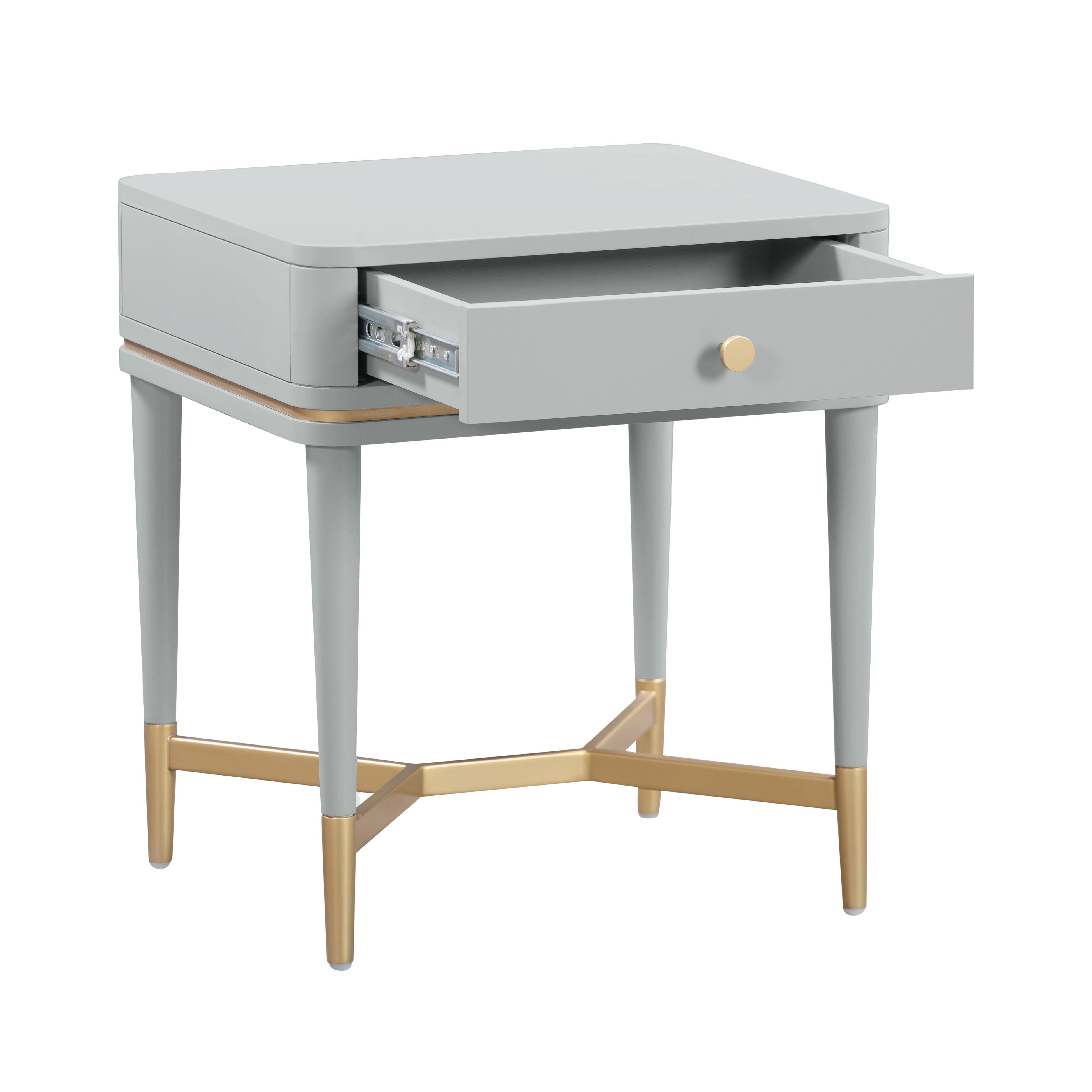 Julieta Grey Nightstand