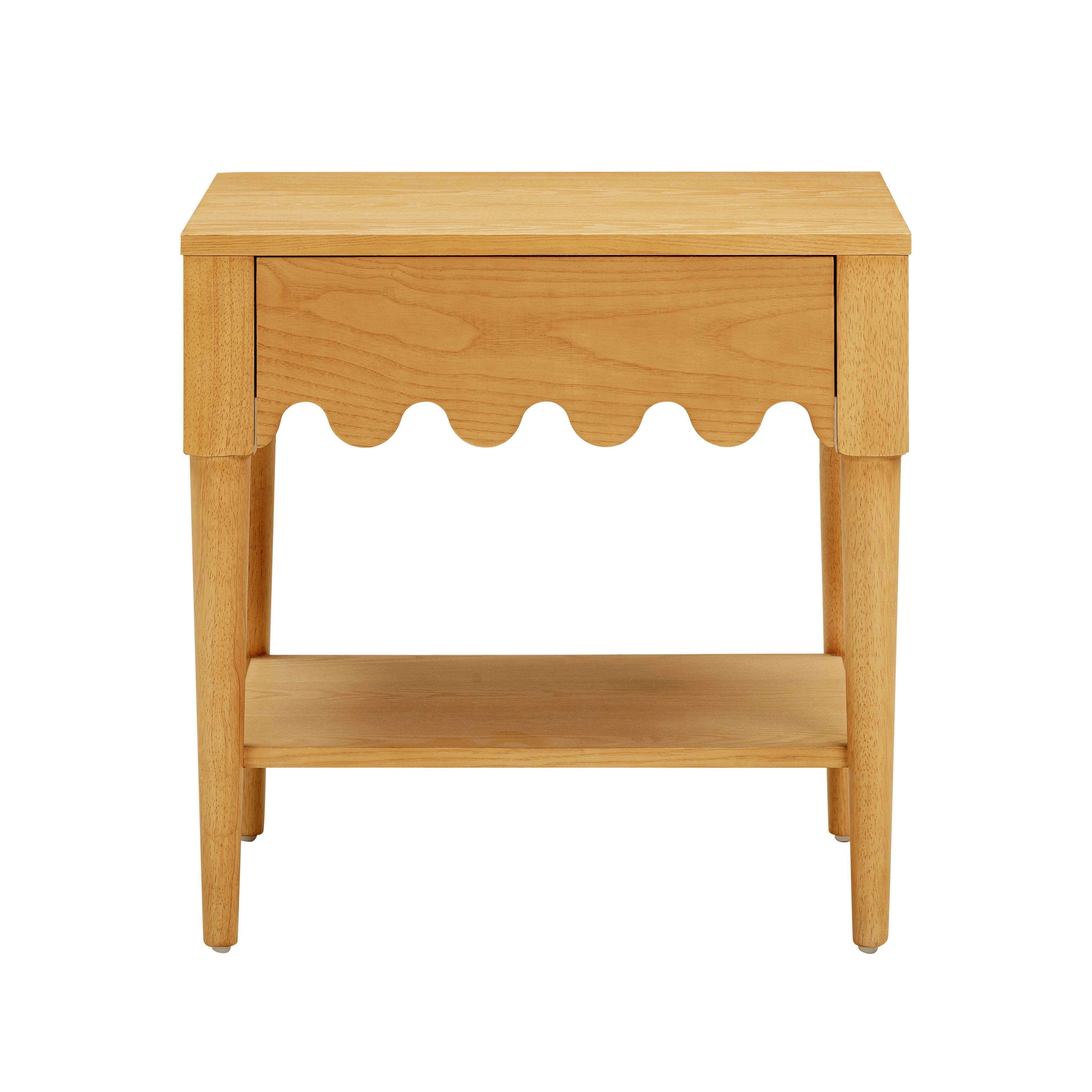Oodle Natural Ash Nightstand - UK