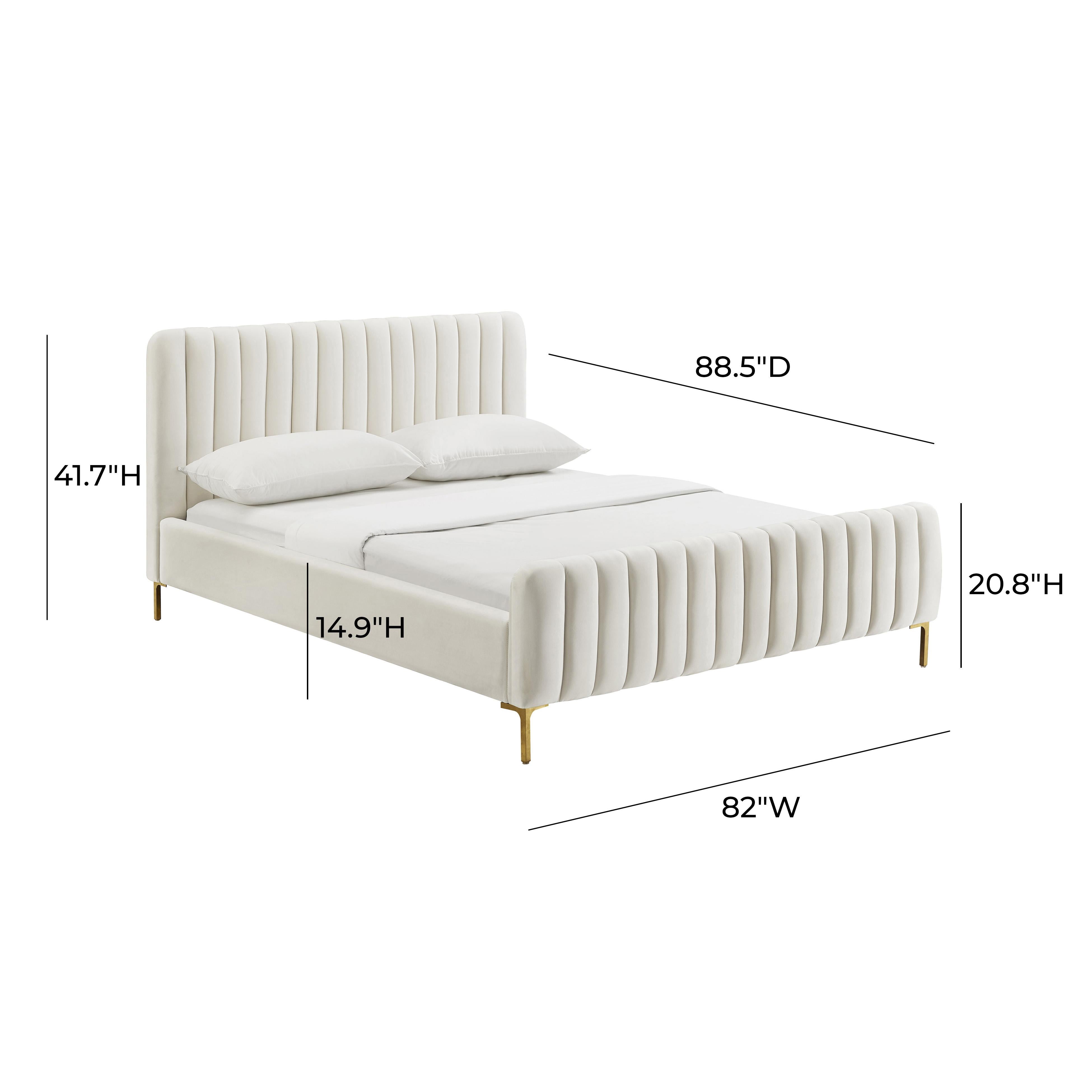 Angela Cream Bed in King