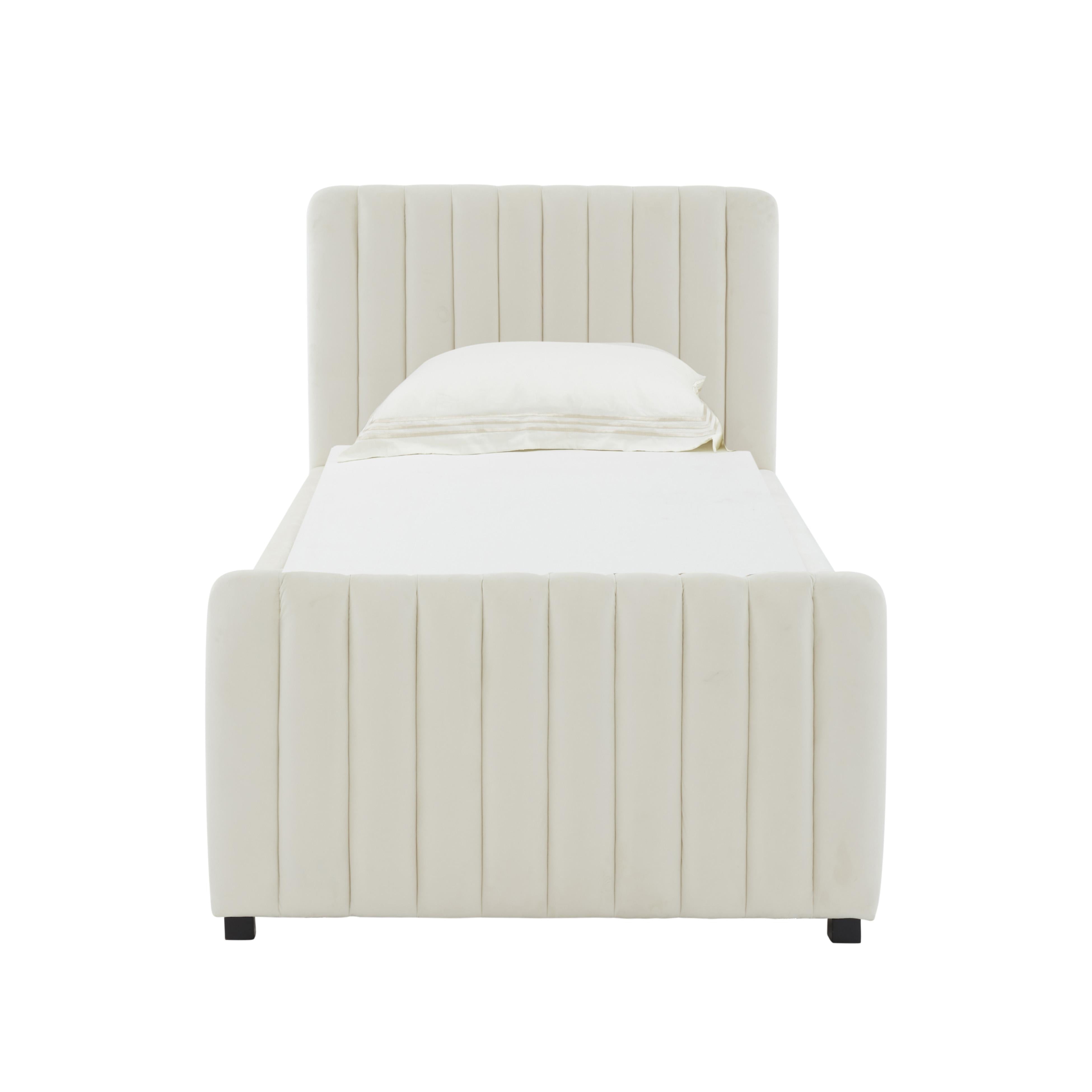 Angela Cream Trundle in Twin