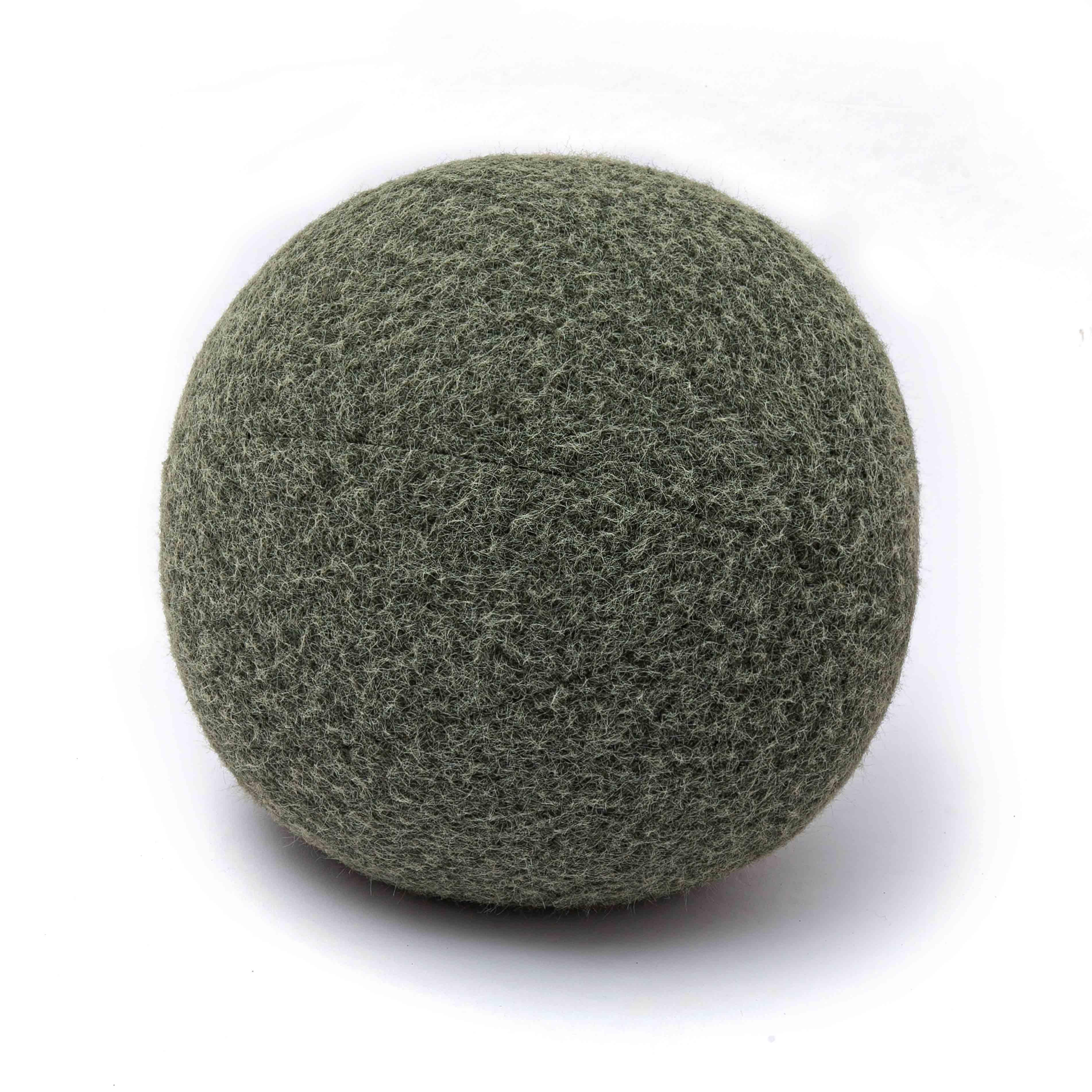 Boba Green Long Mohair 14" Pillow