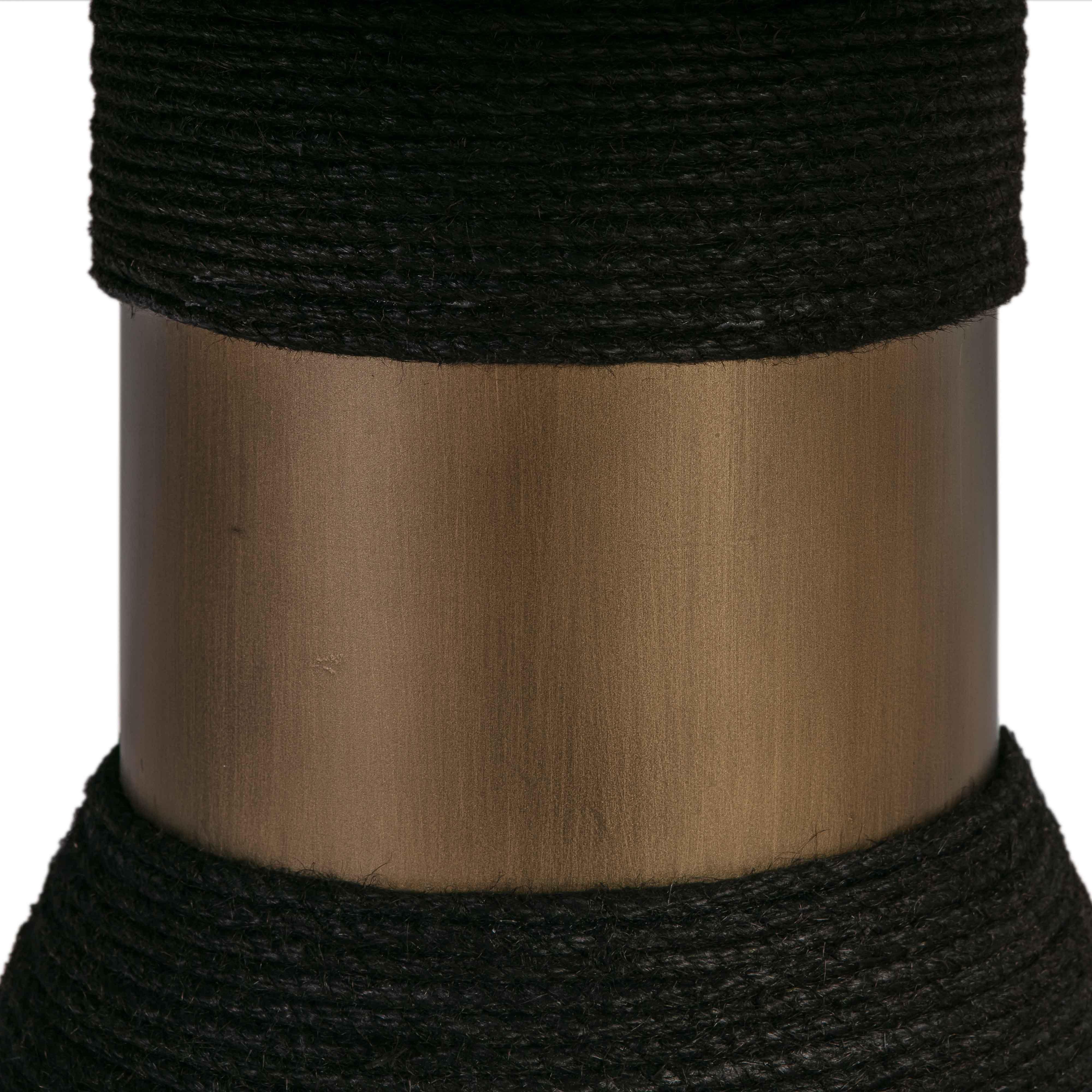 Rishi Black Rope Round Table - UK