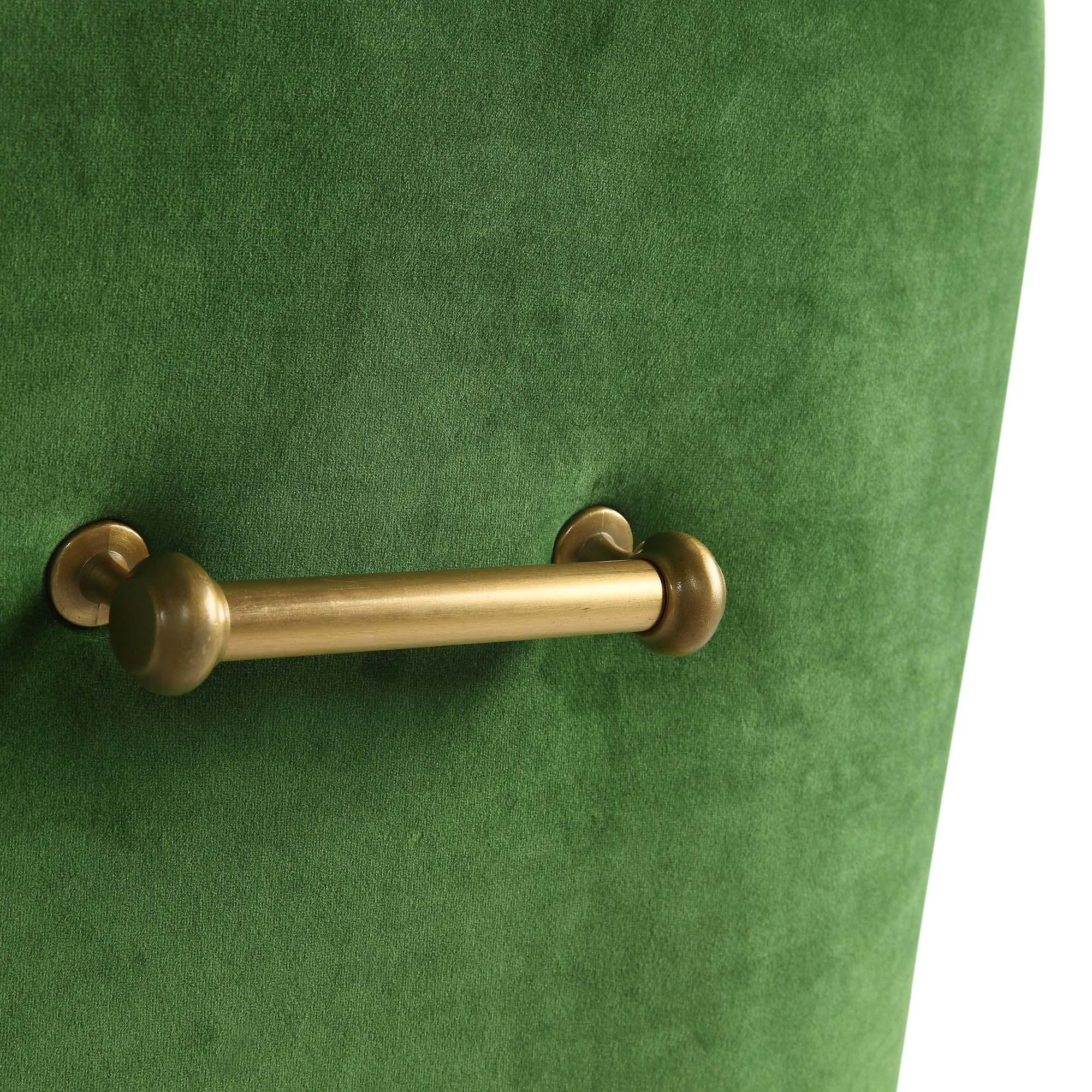 Beatrix Green Velvet Side Chair - UK