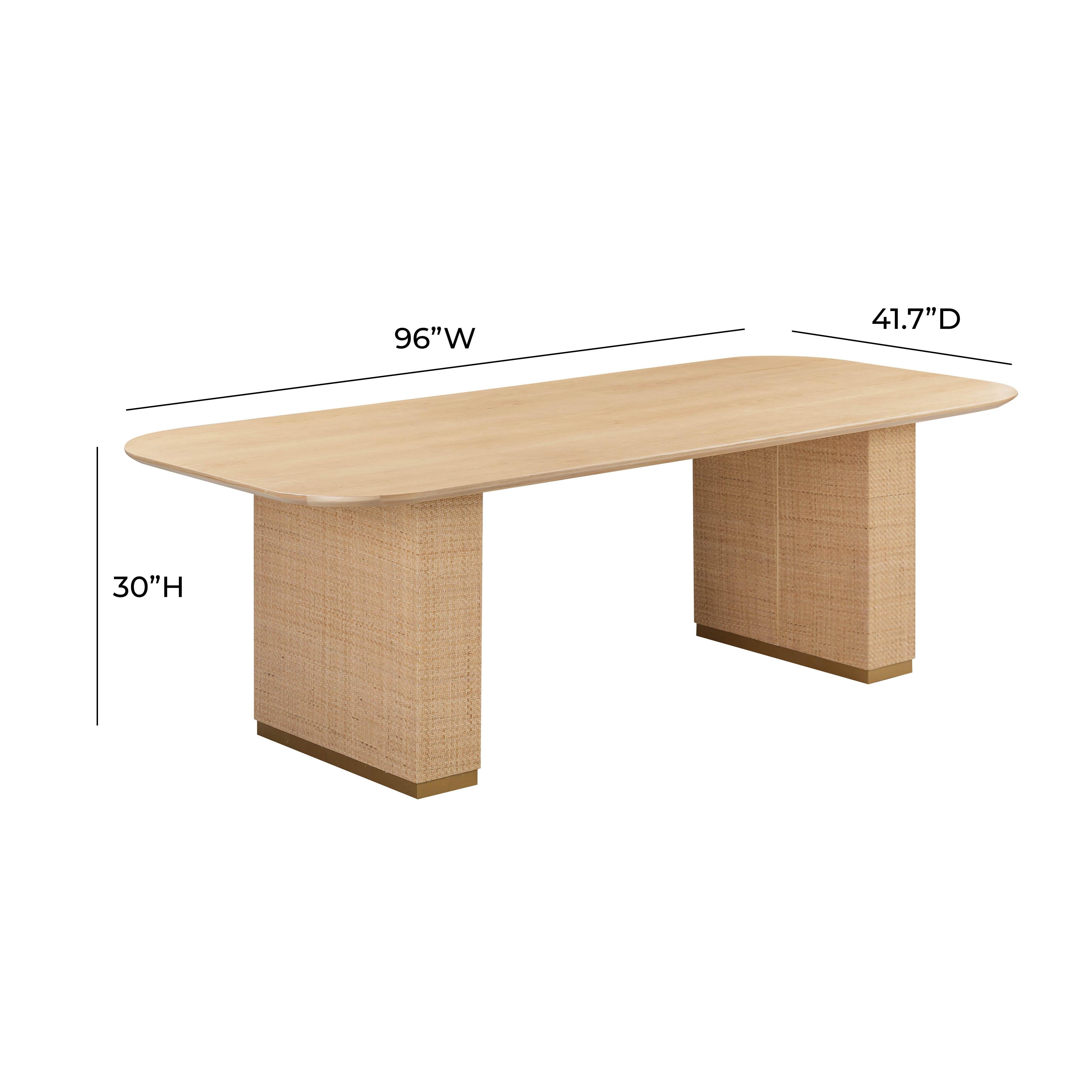 Akiba 96" Rectangular Dining Table