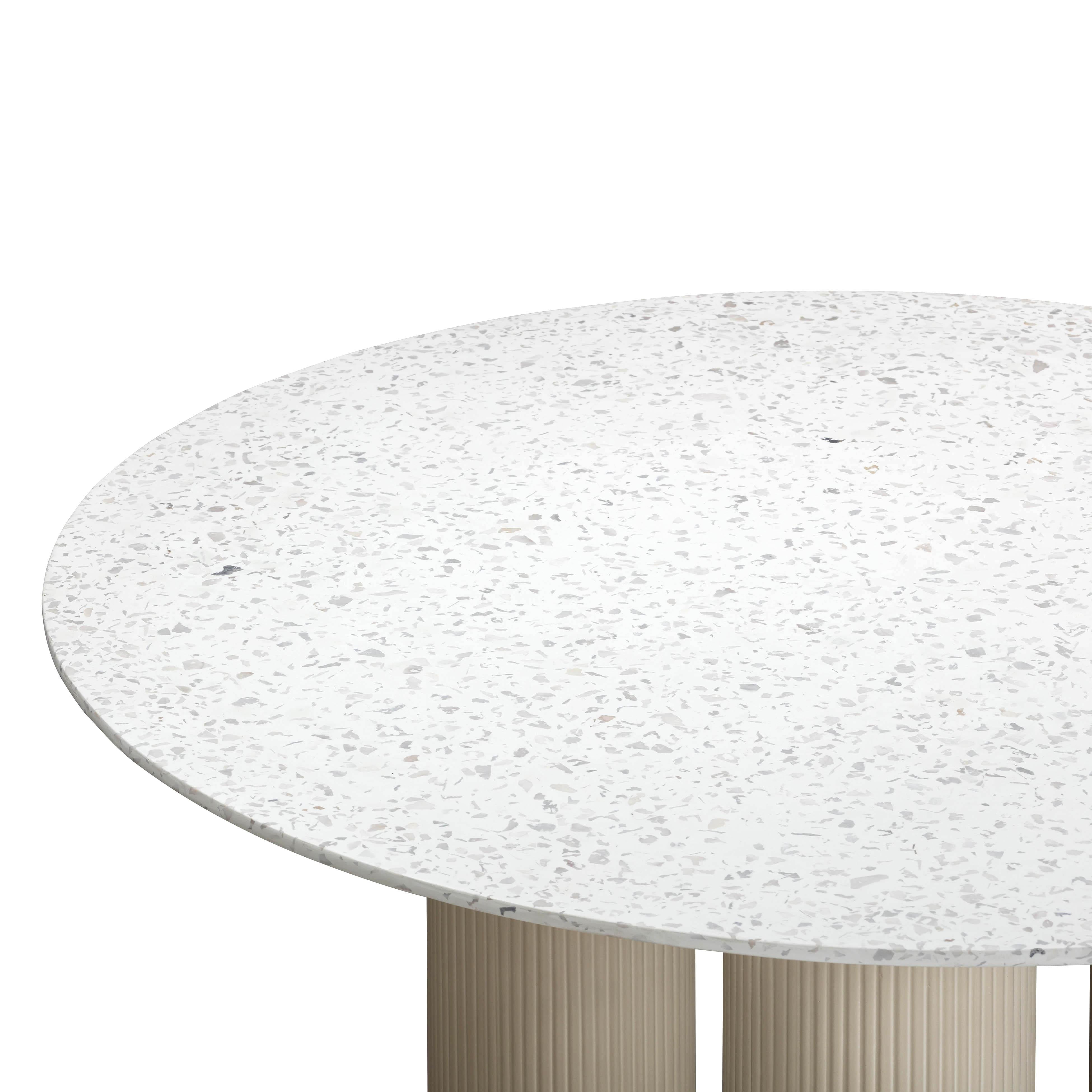 Parcino Terrazzo Concrete Indoor / Outdoor Dining Table - UK