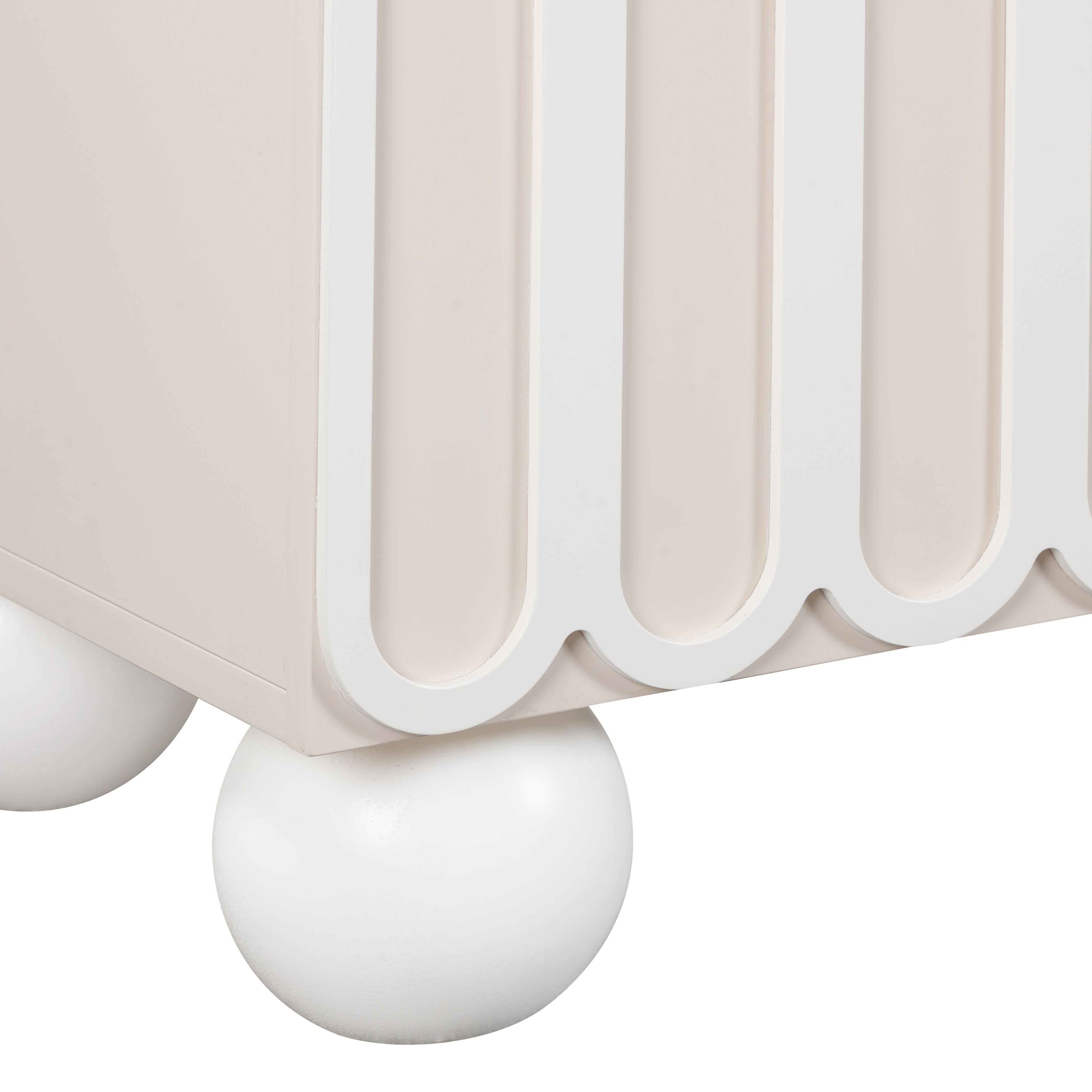 Tori Motif Taupe Buffet - UK