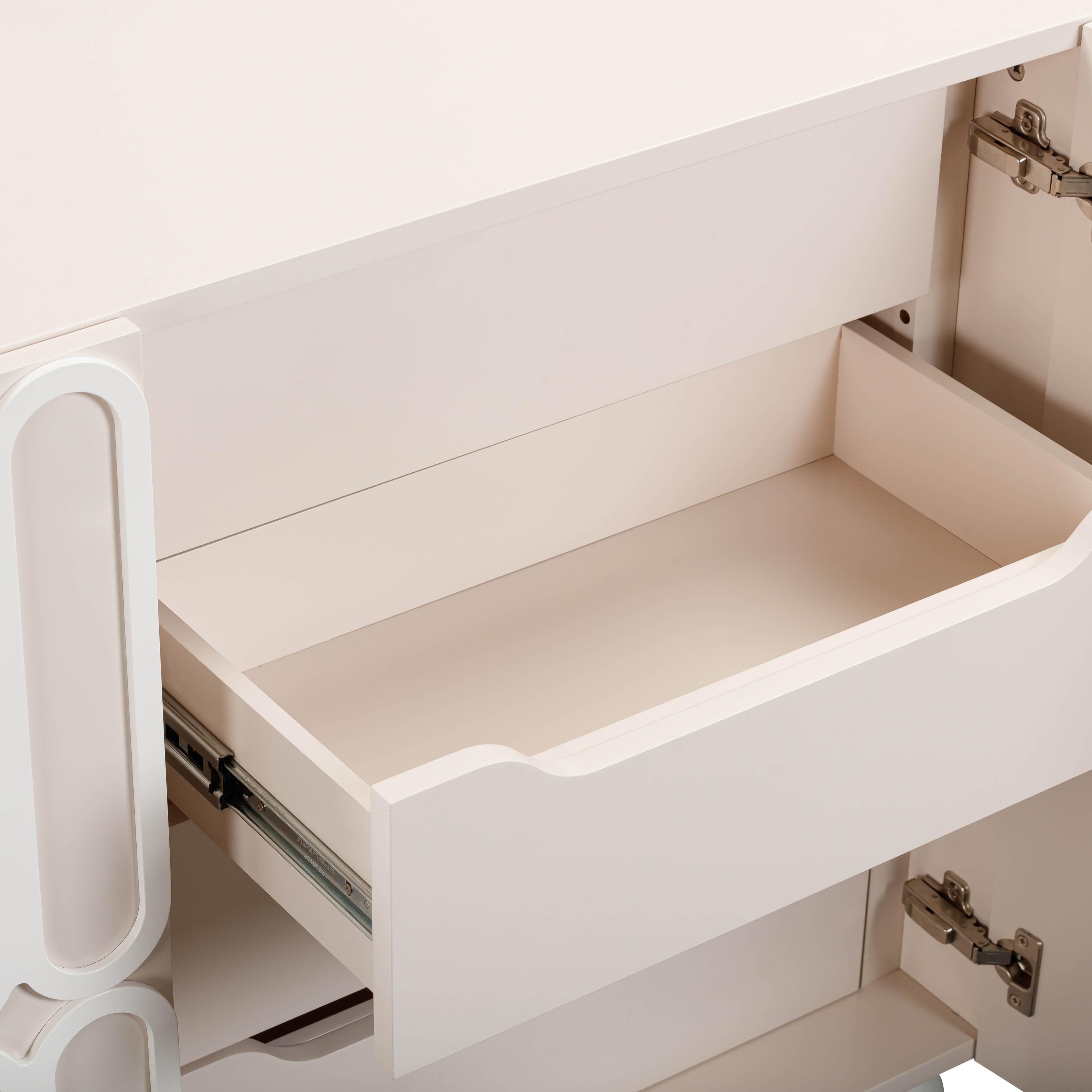 Tori Motif Taupe Buffet - UK