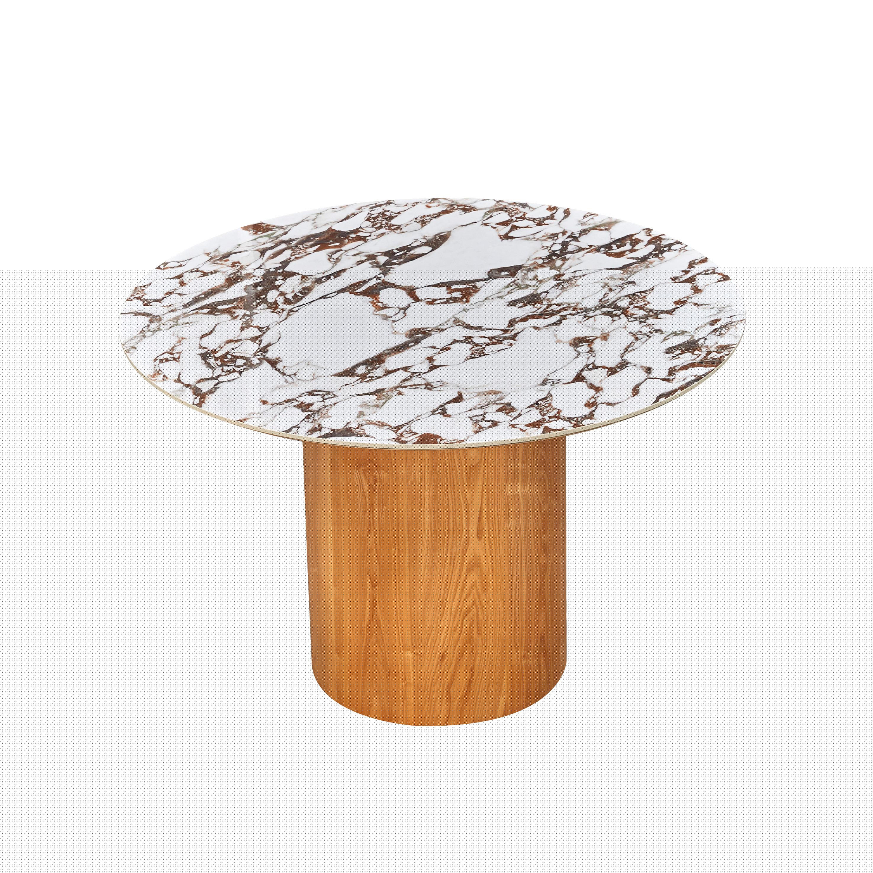 Tamara Marble Ceramic Round Dinette Table