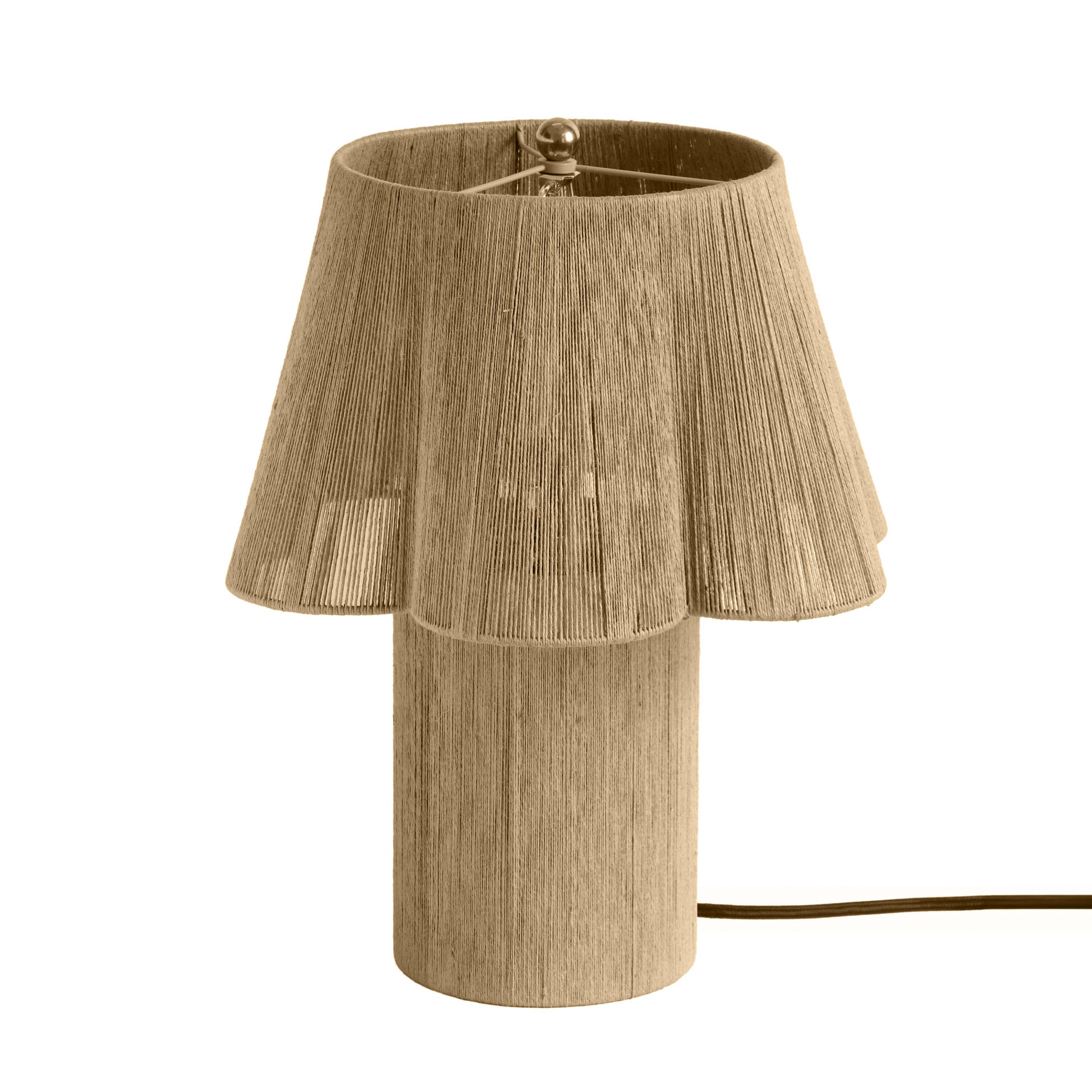 Corrine Natural Jute Table Lamp