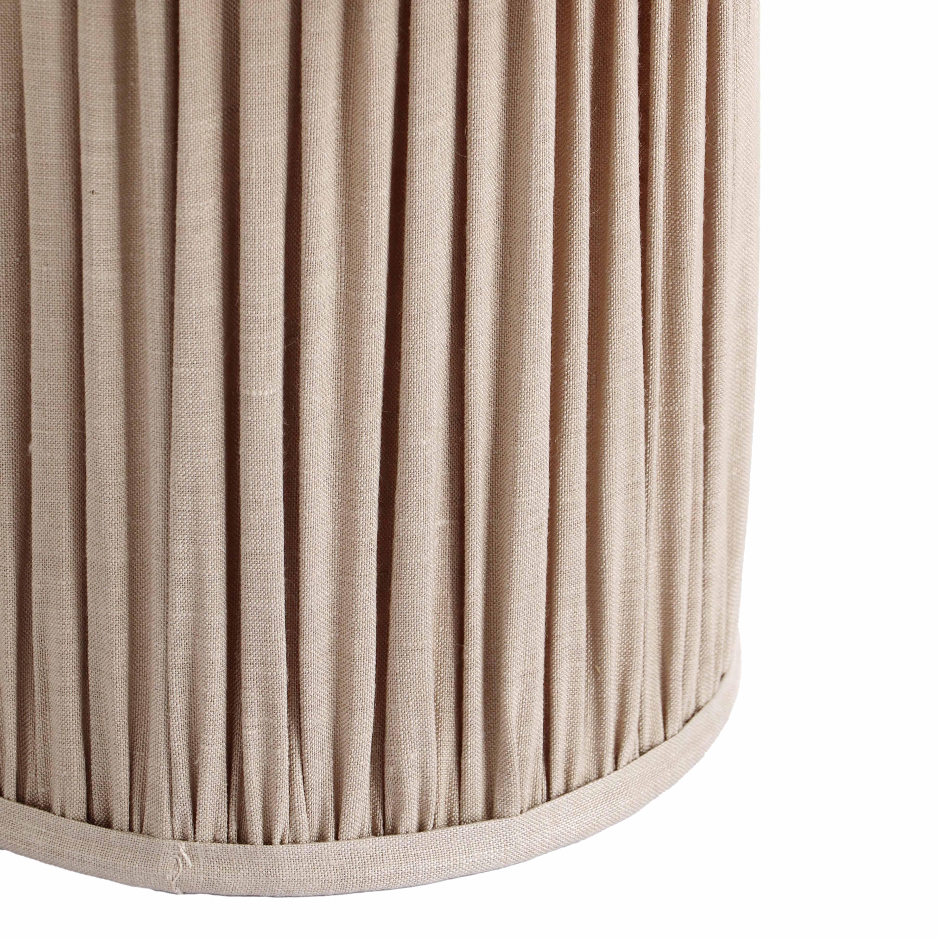Corrine Beige Linen Table Lamp