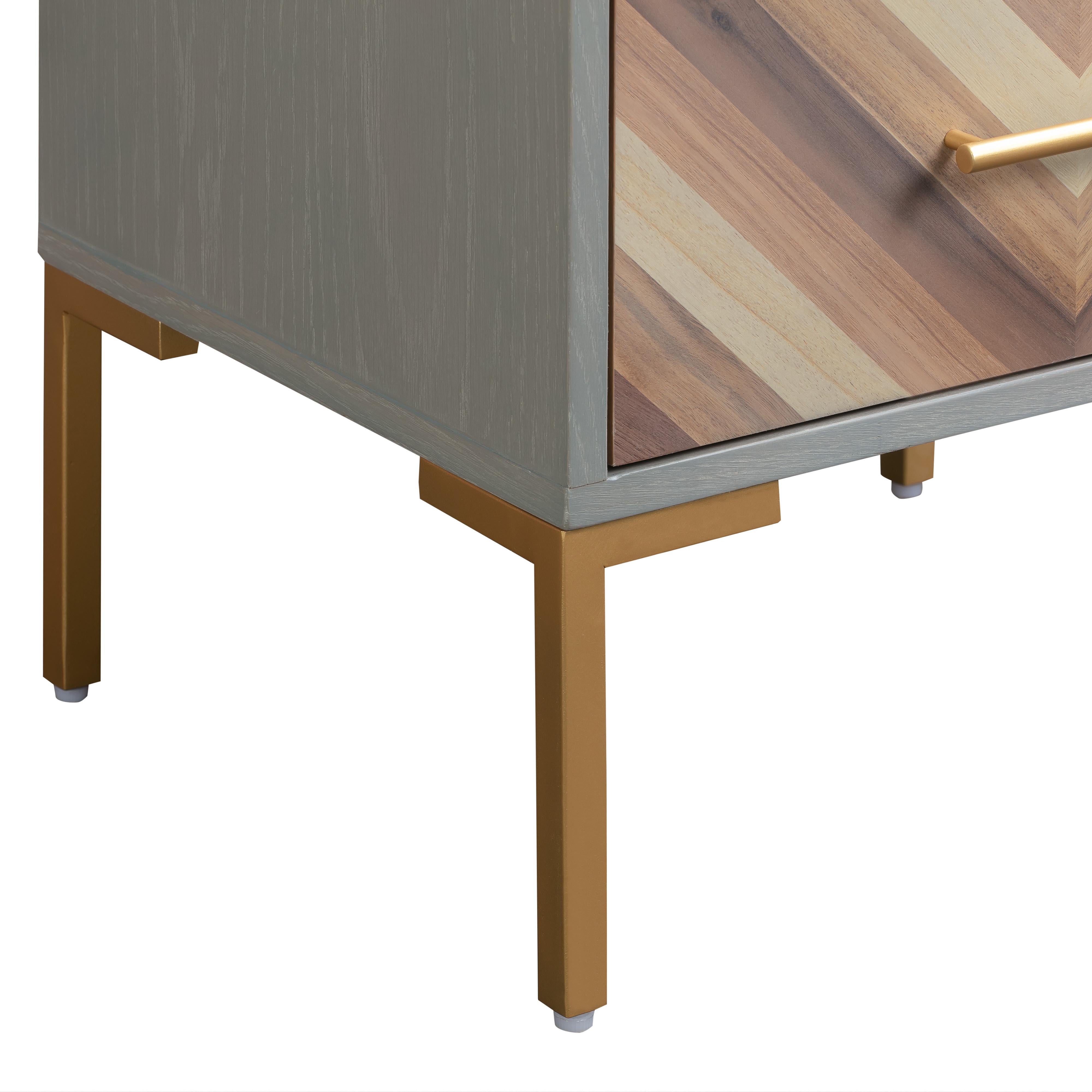 Quinn Grey Side Table