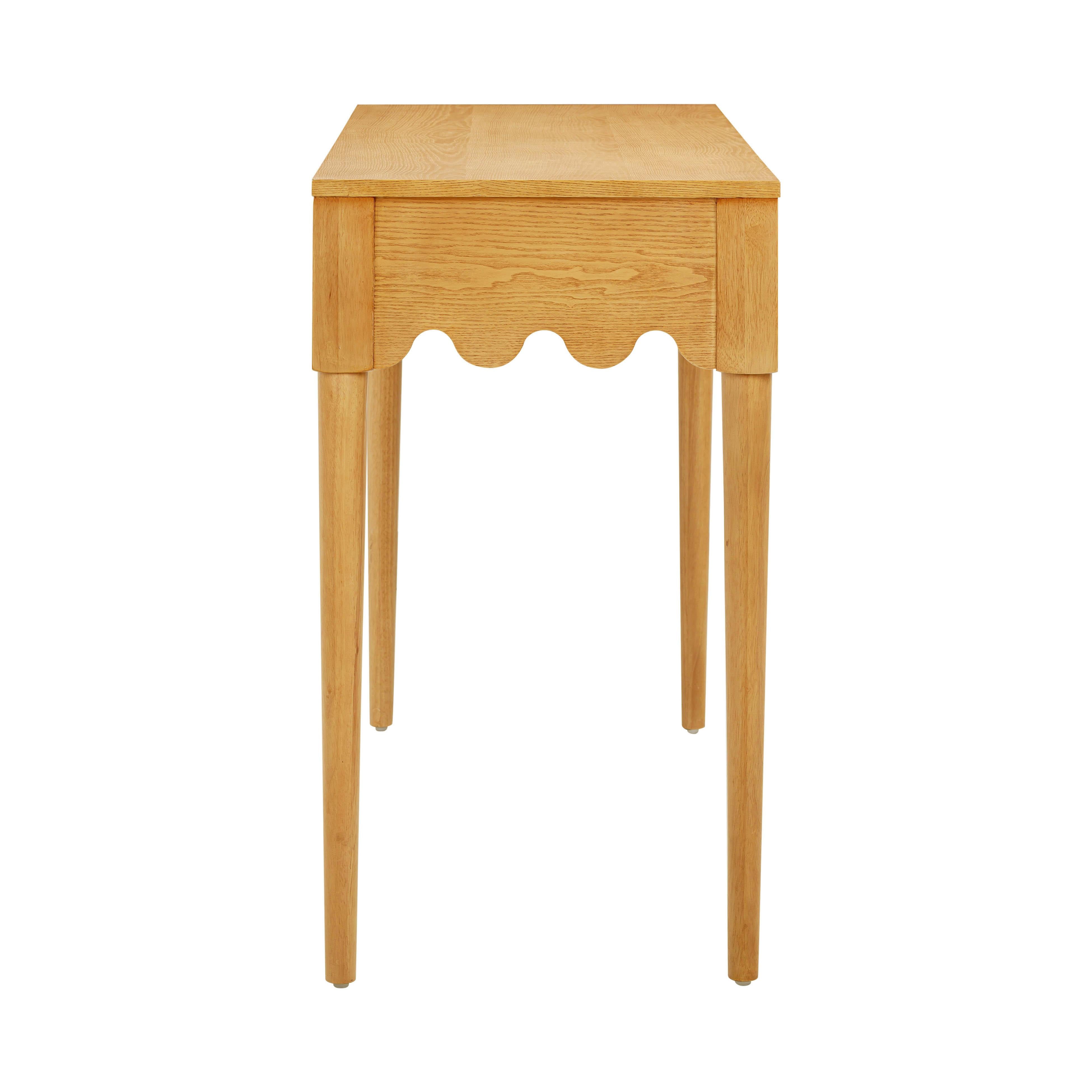 Oodle Natural Ash 2-Drawer Desk - UK