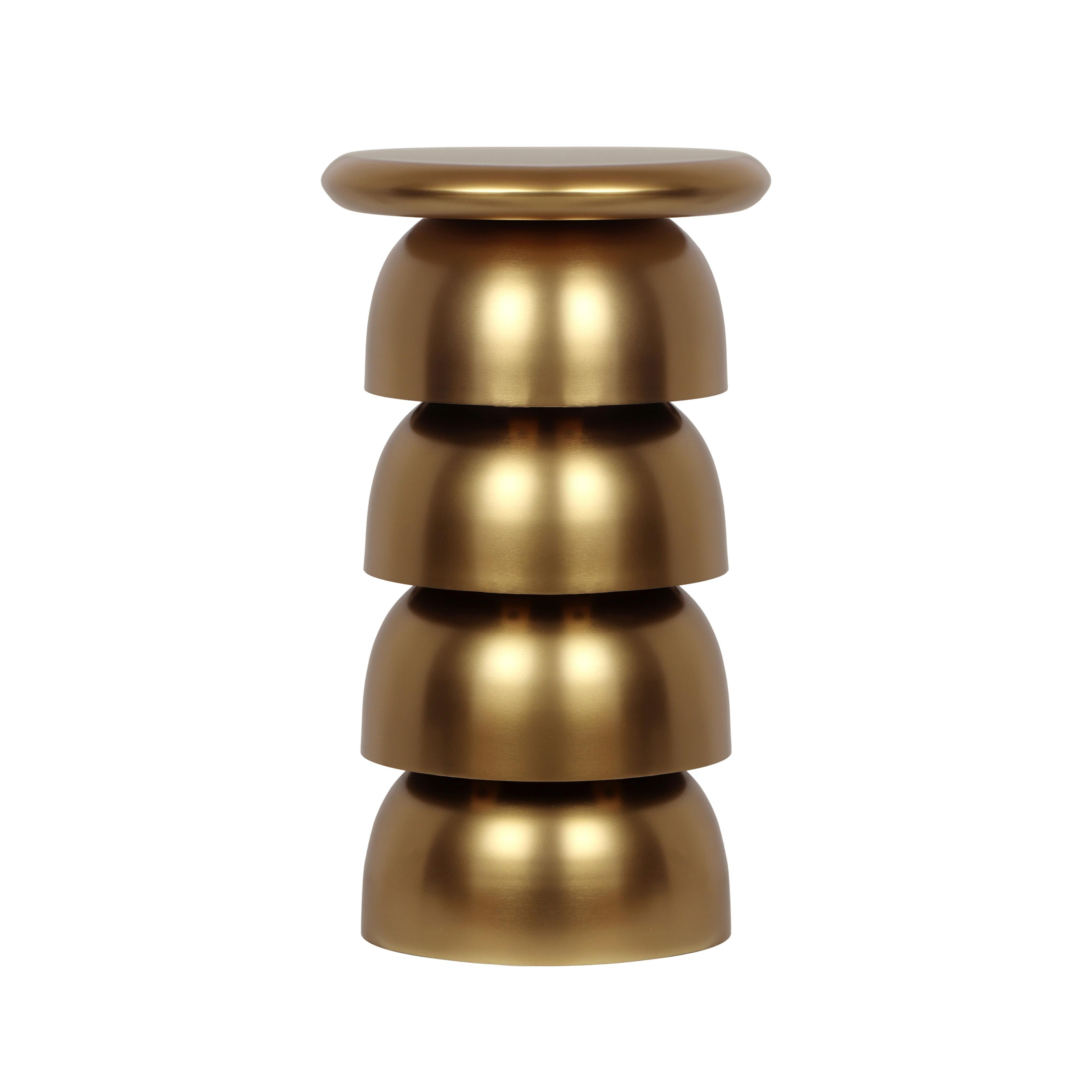 Sasha Gold Side Table