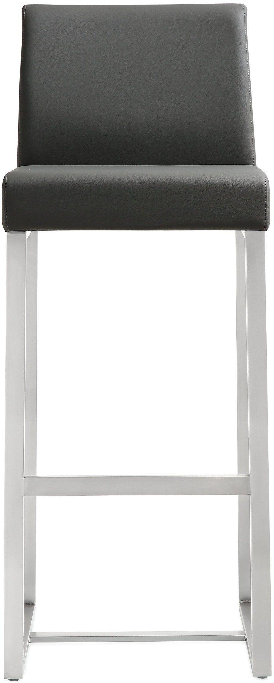 Denmark Grey Stainless Steel Barstool - Set of 2 - UK