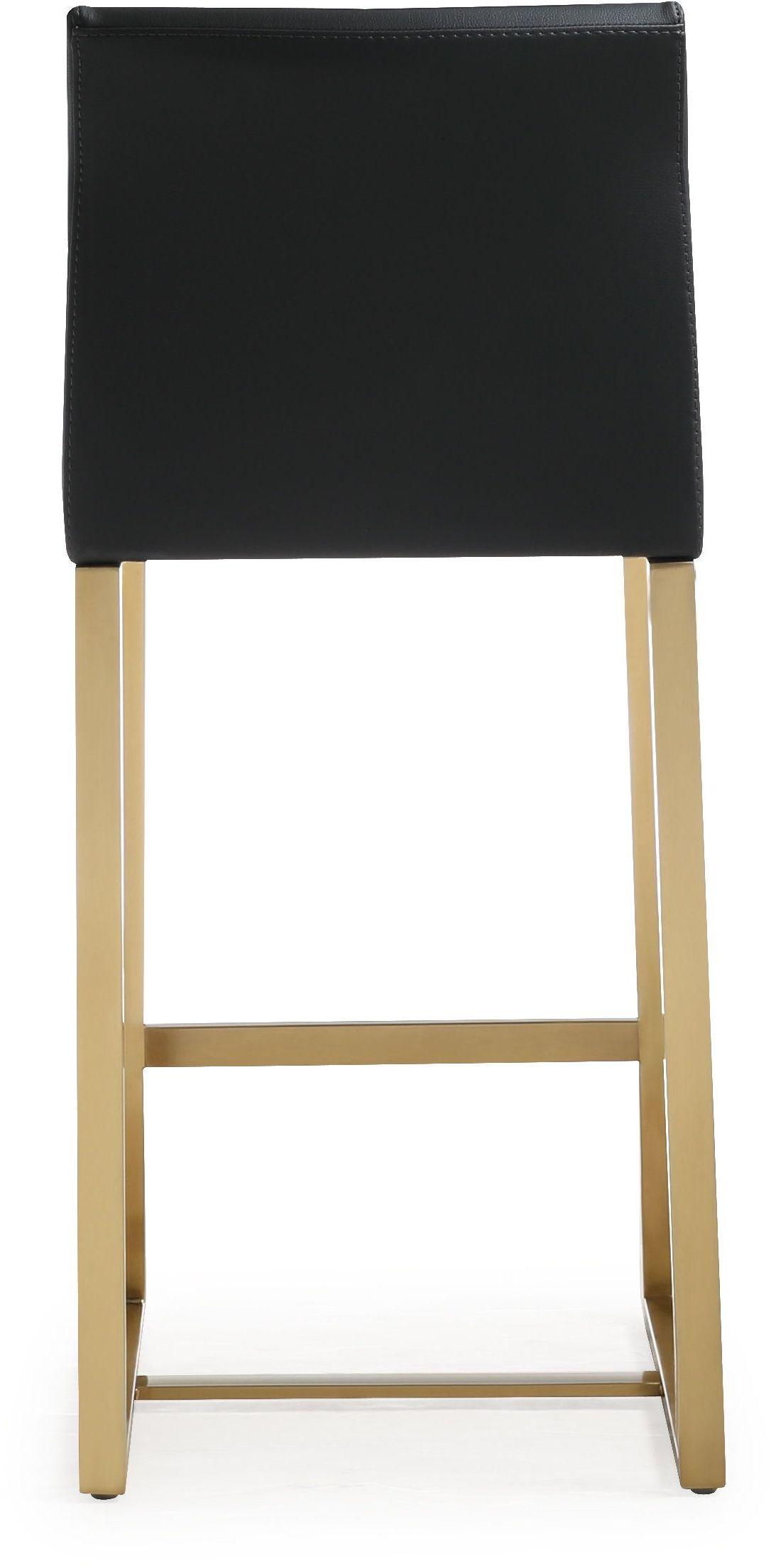Denmark Black Gold Steel Counter Stool - Set of 2 - UK