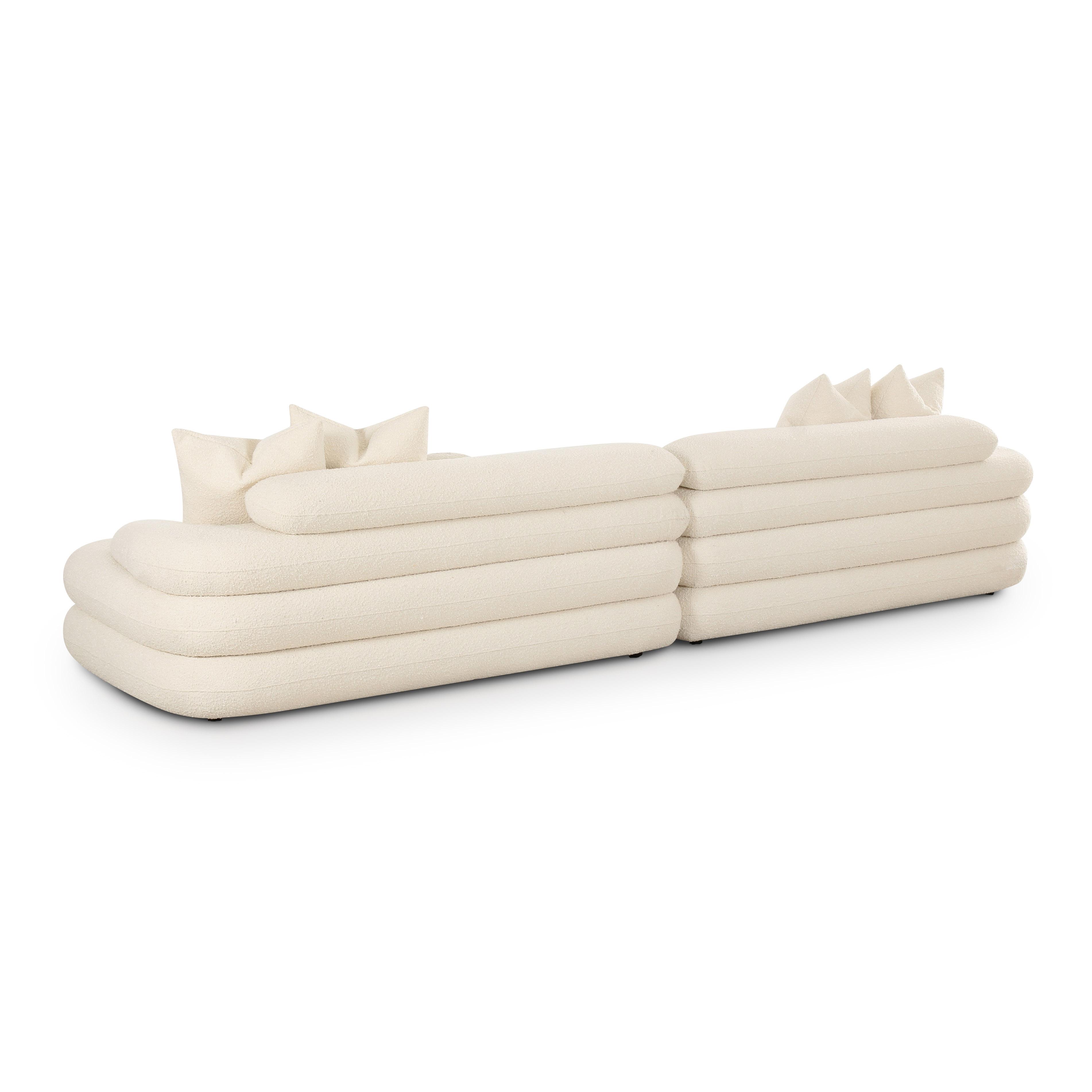 Lulu Cream Boucle Modular Sofa