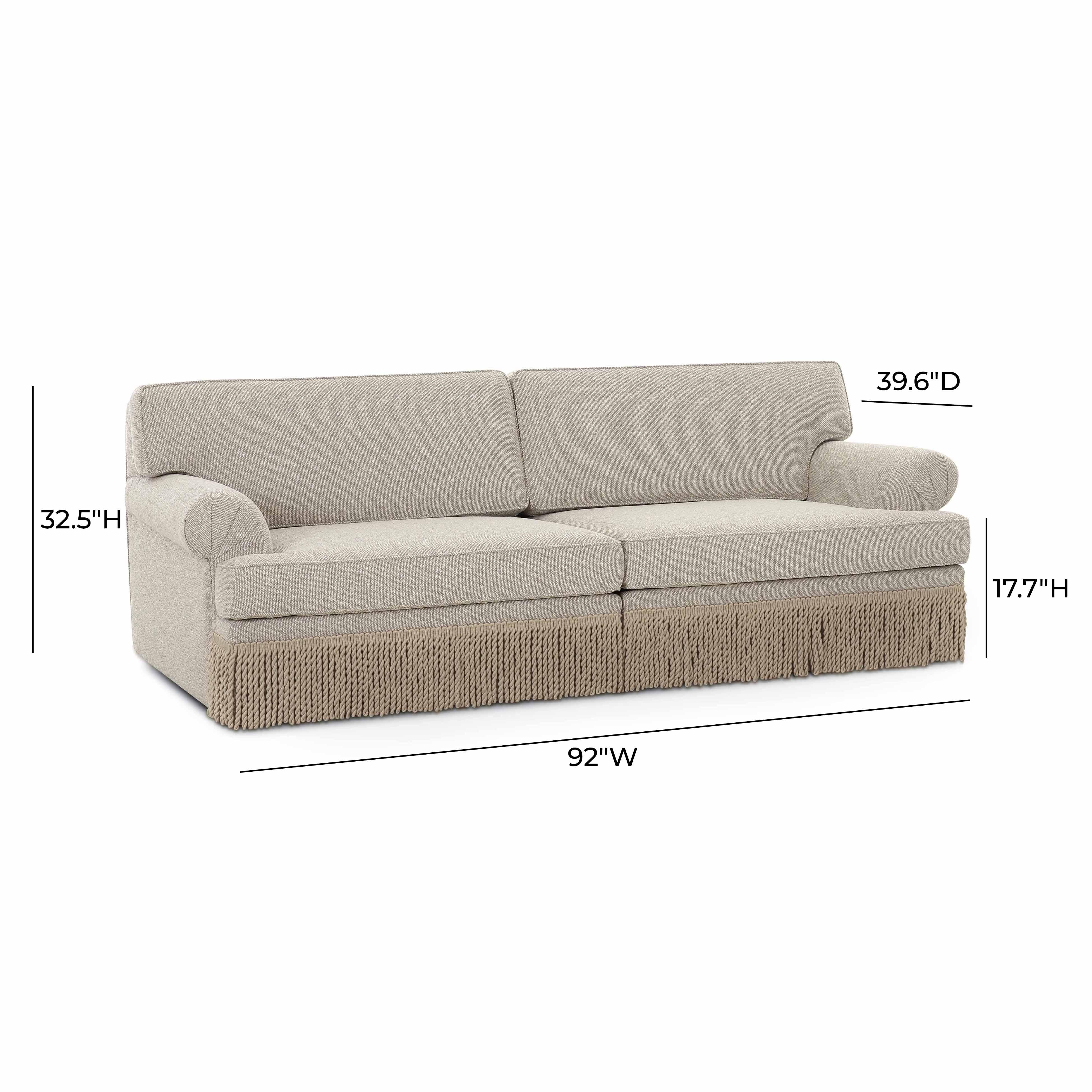 Yvette Cream Boucle Modular Sofa