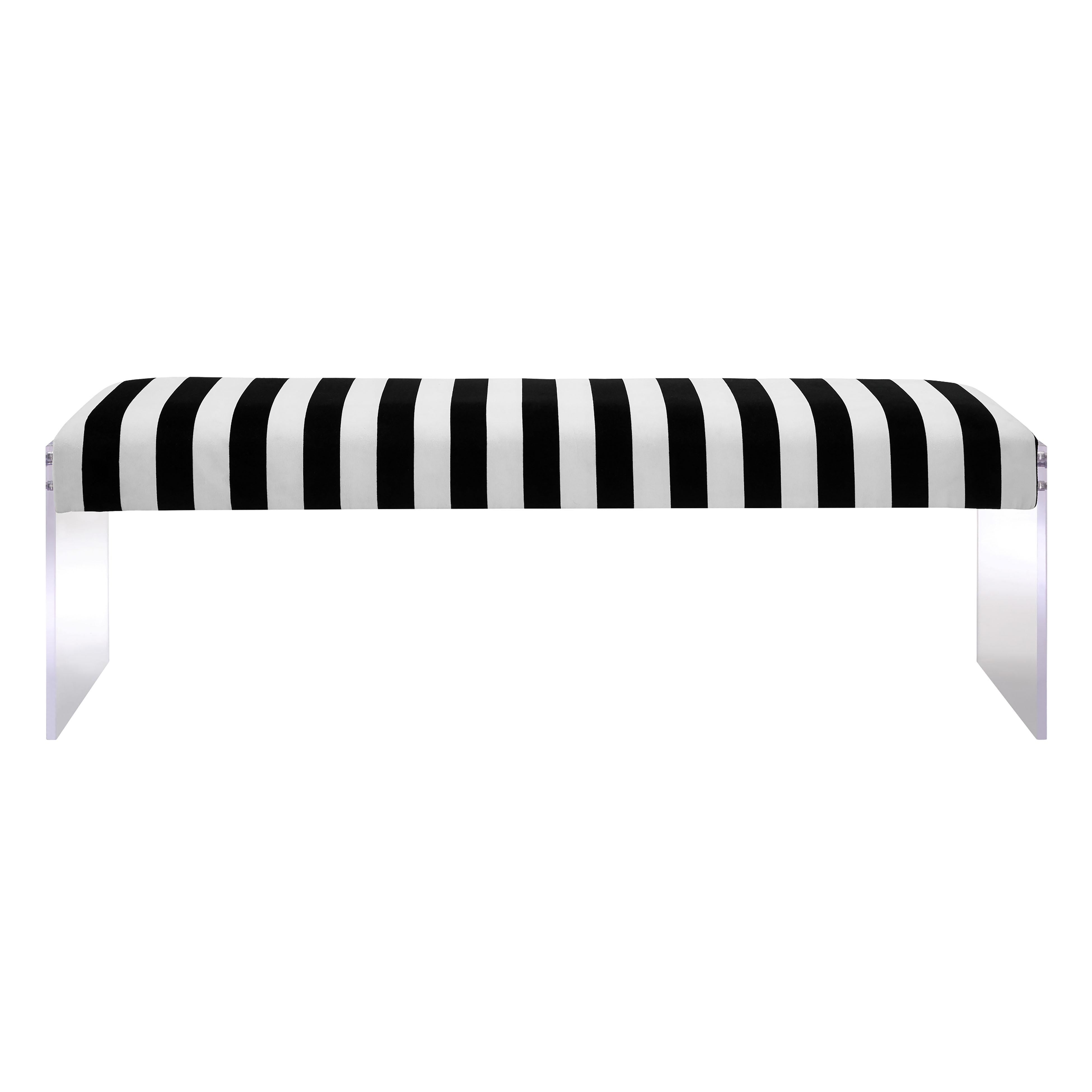 Envy Paris Velvet/Acrylic Bench - UK