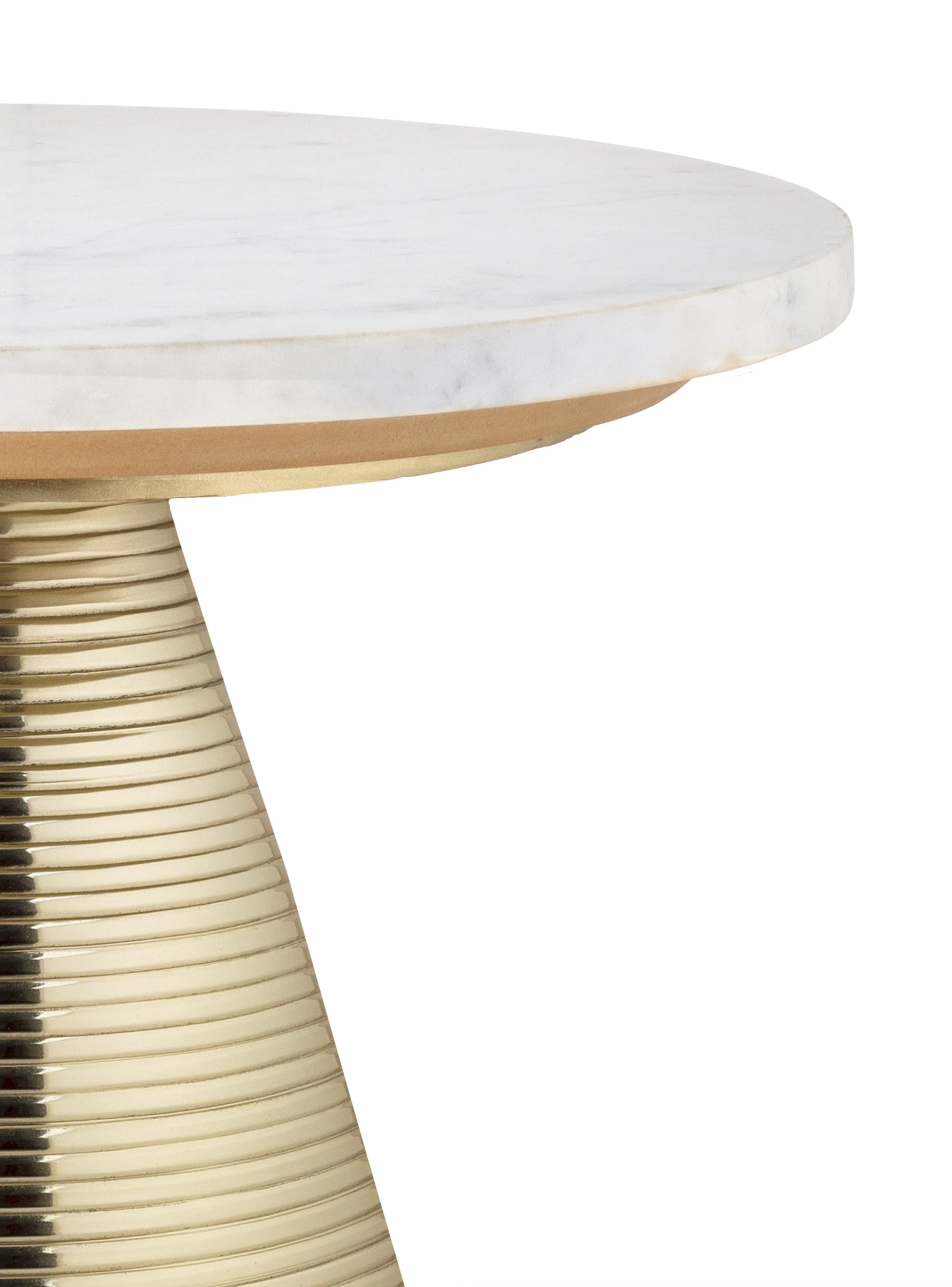 Tempo Marble Side Table - UK