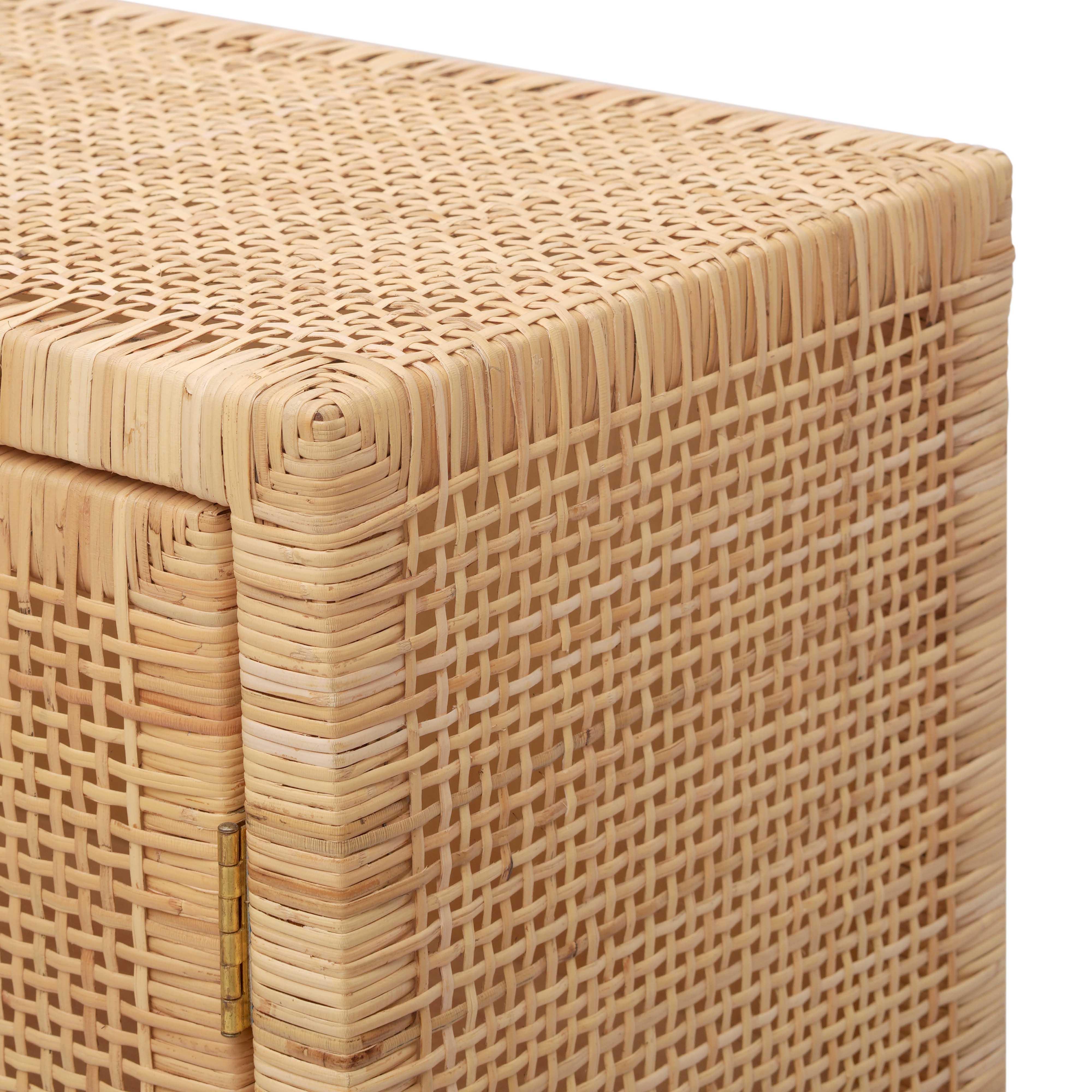 Amara Natural Woven Rattan Cabinet