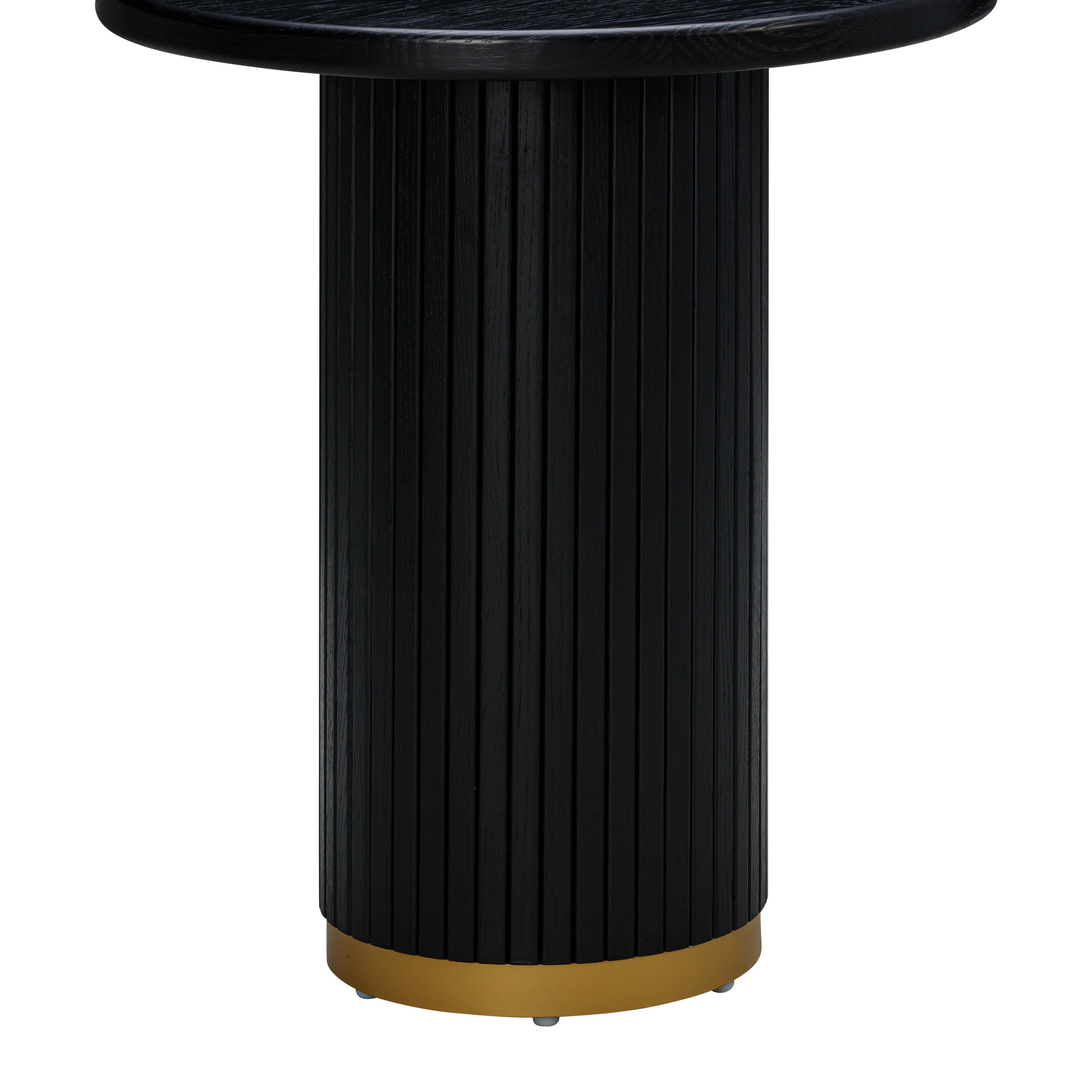 Chelsea Black Oak Entry Table