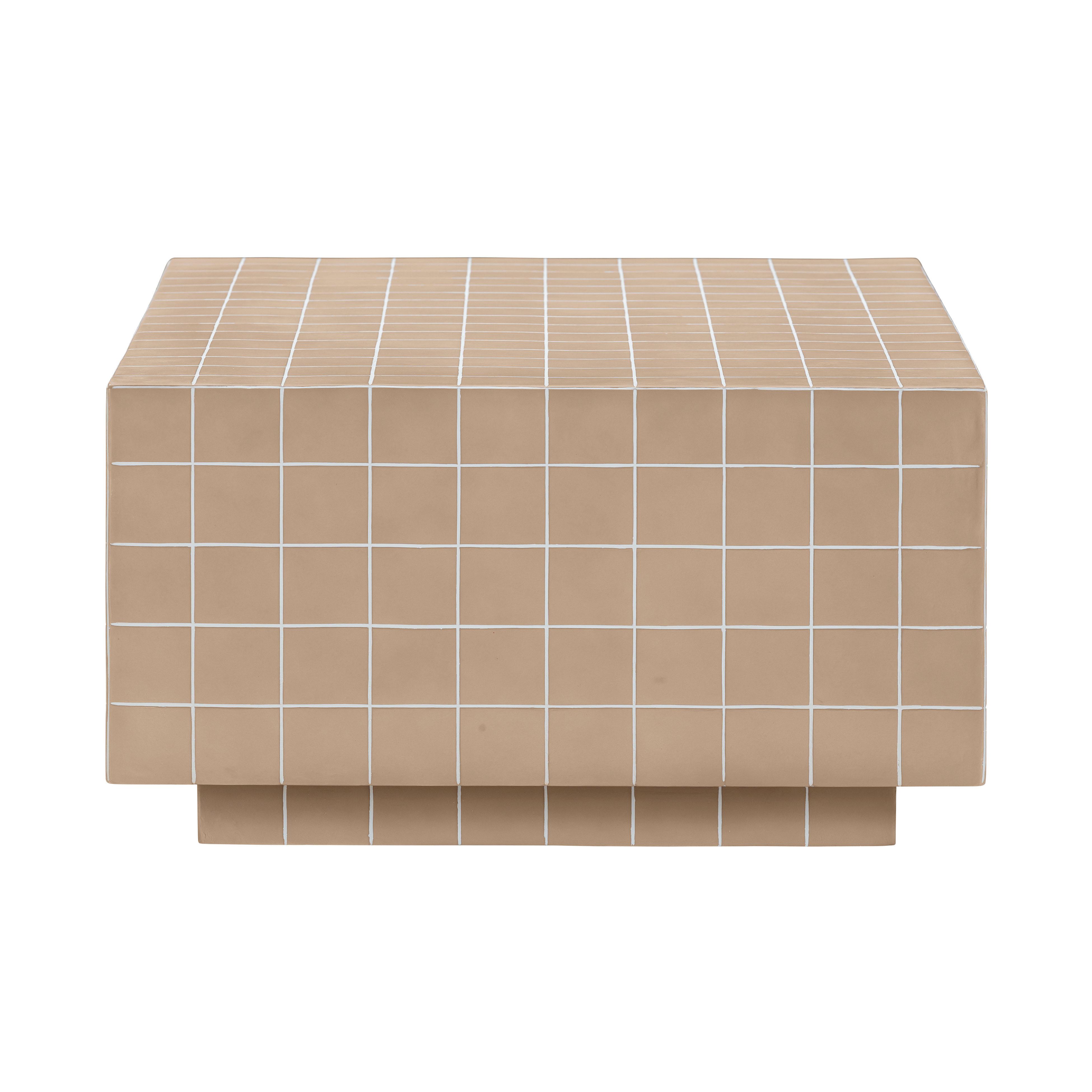 Mixie Taupe Tile Indoor / Outdoor Coffee Table