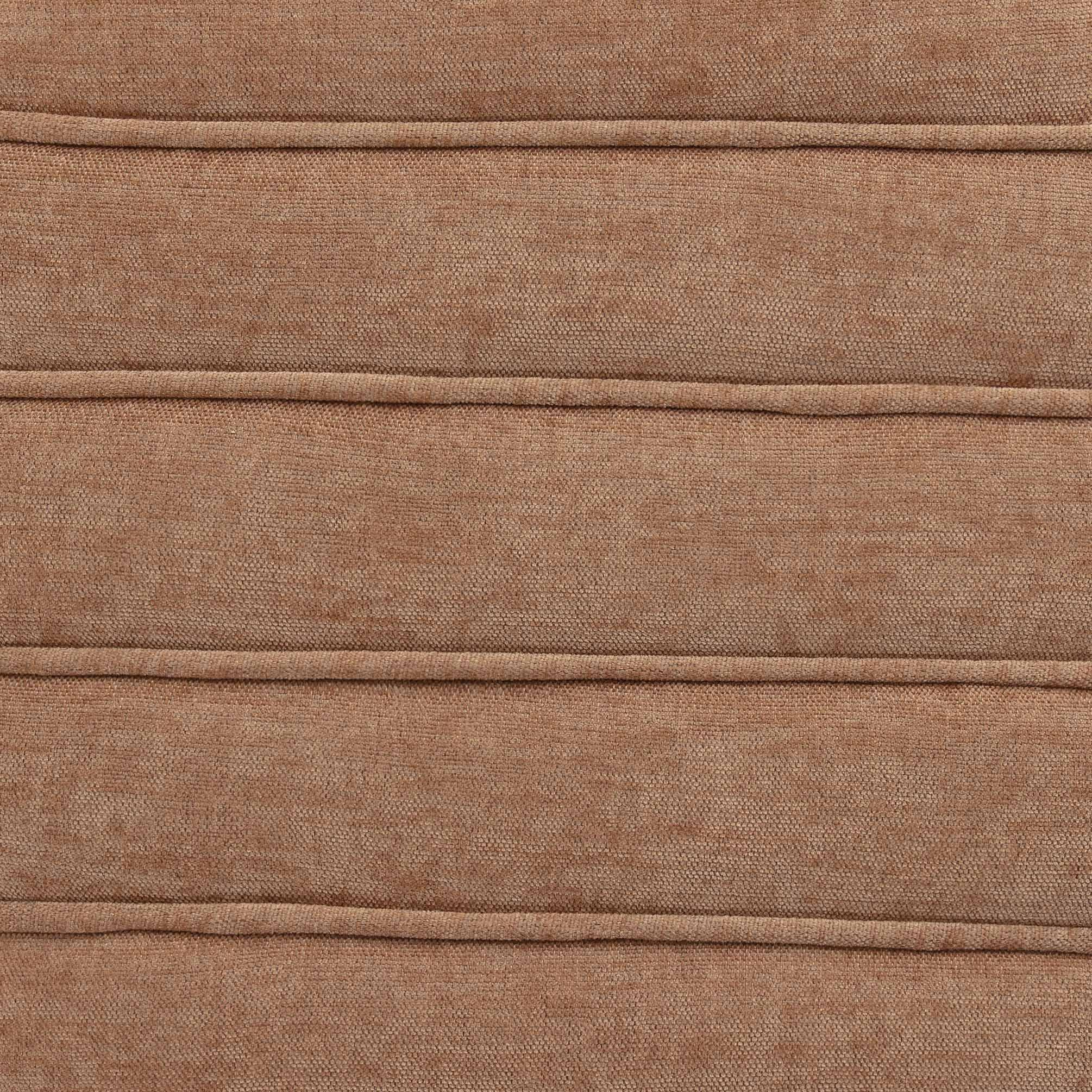 Pouch Rust Chenille Ottoman