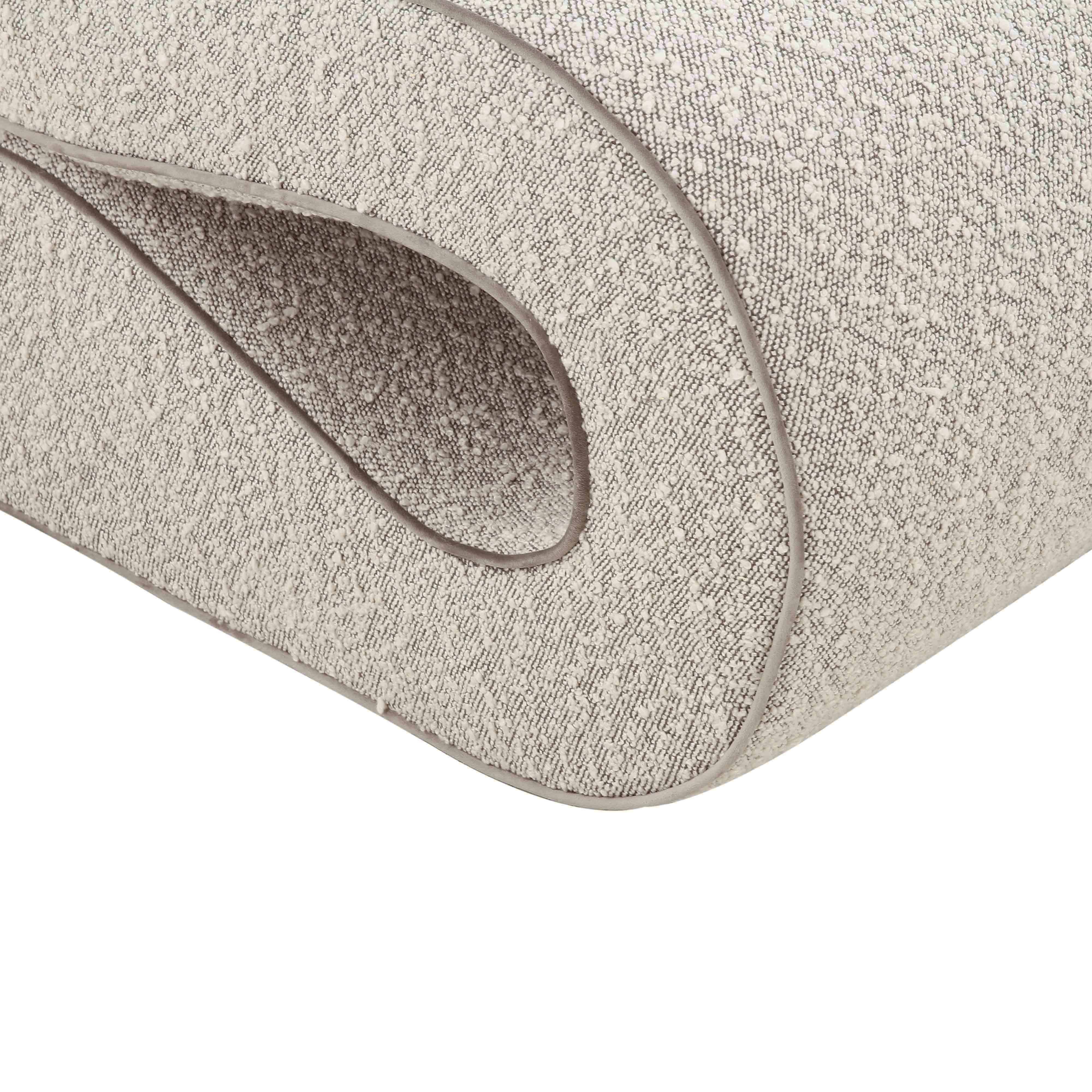 Senna Speckled Grey Boucle Accent Chair - UK