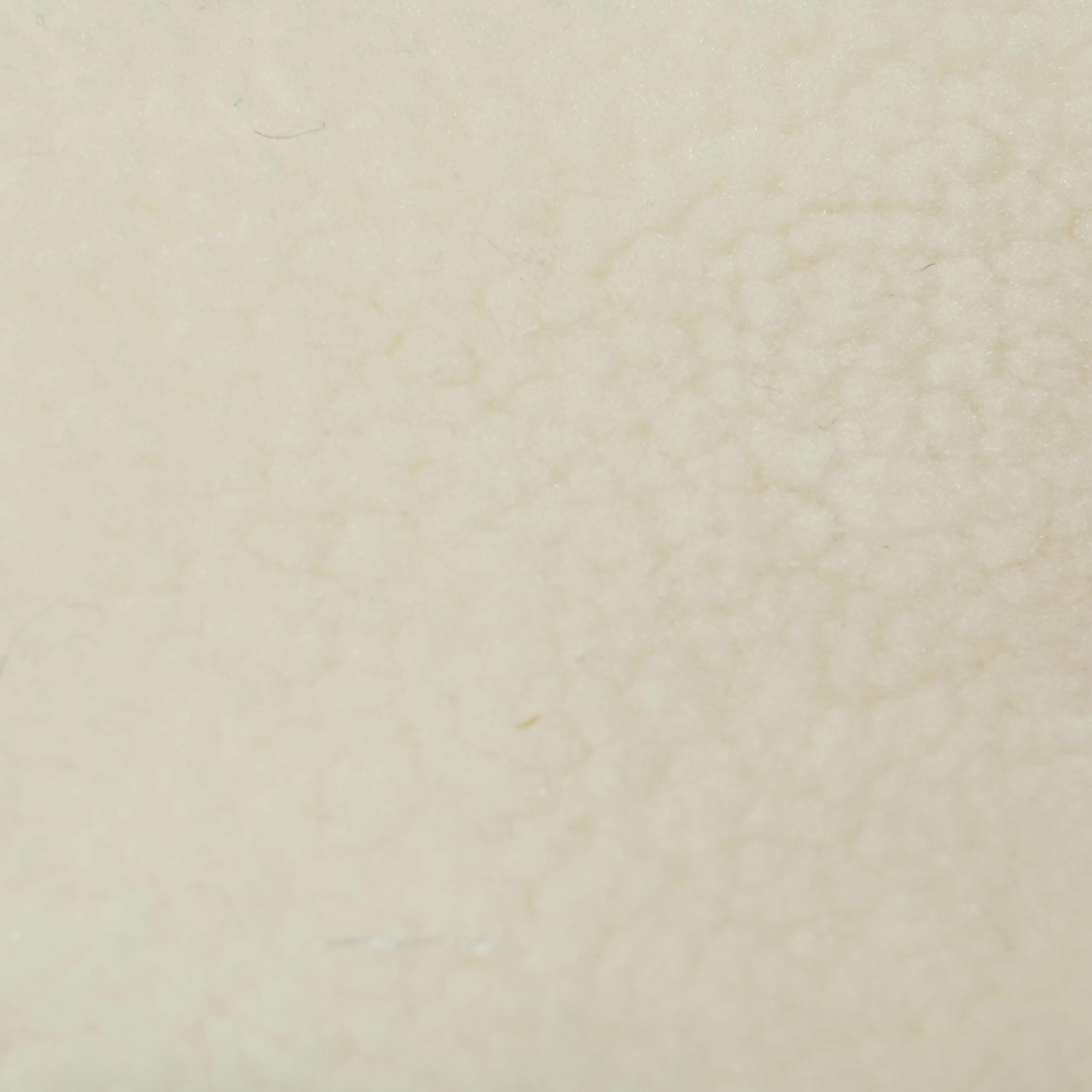 Slipper Cream Vegan Shearling Swivel Chair