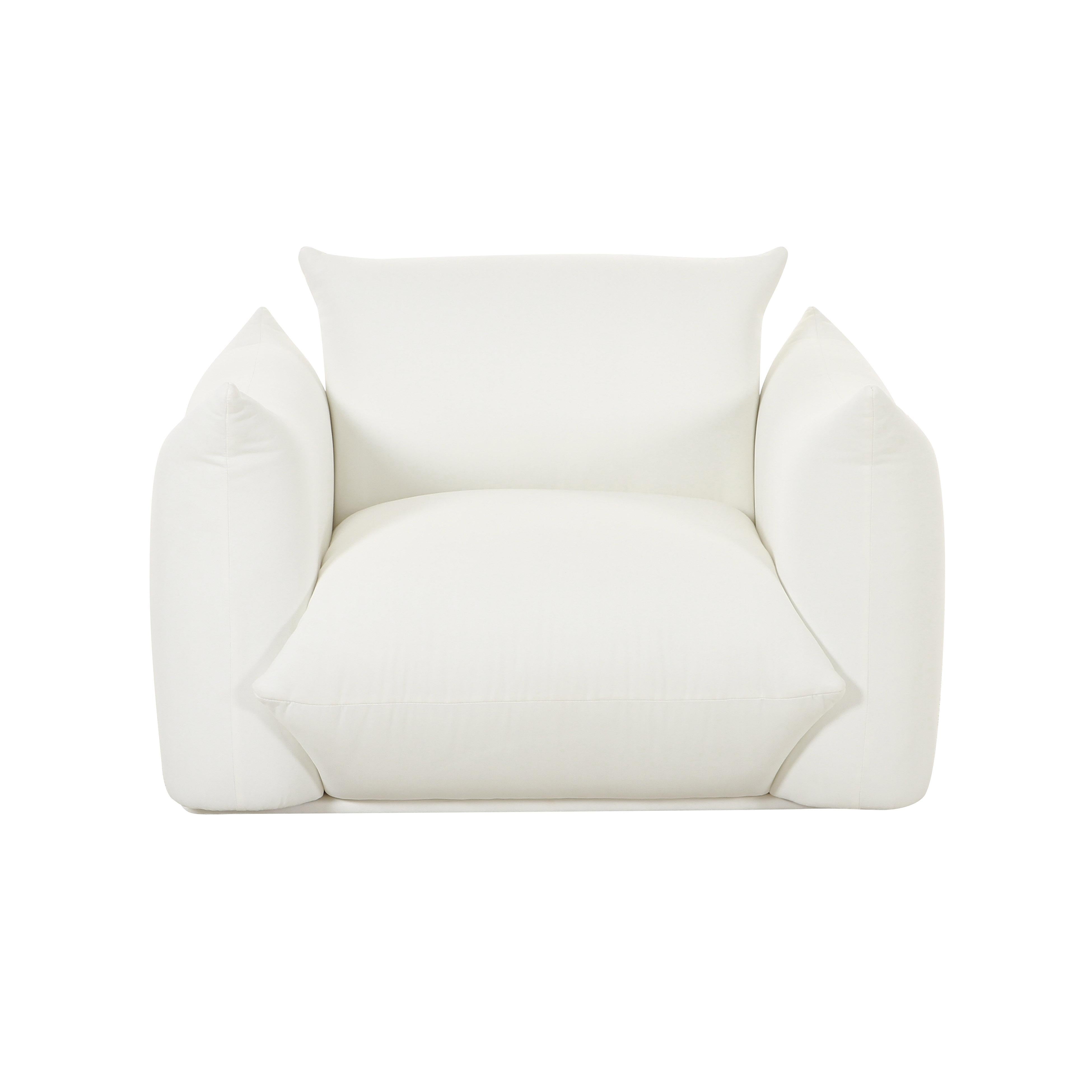 Saint Tropez Pearl Stuffed Armchair - UK