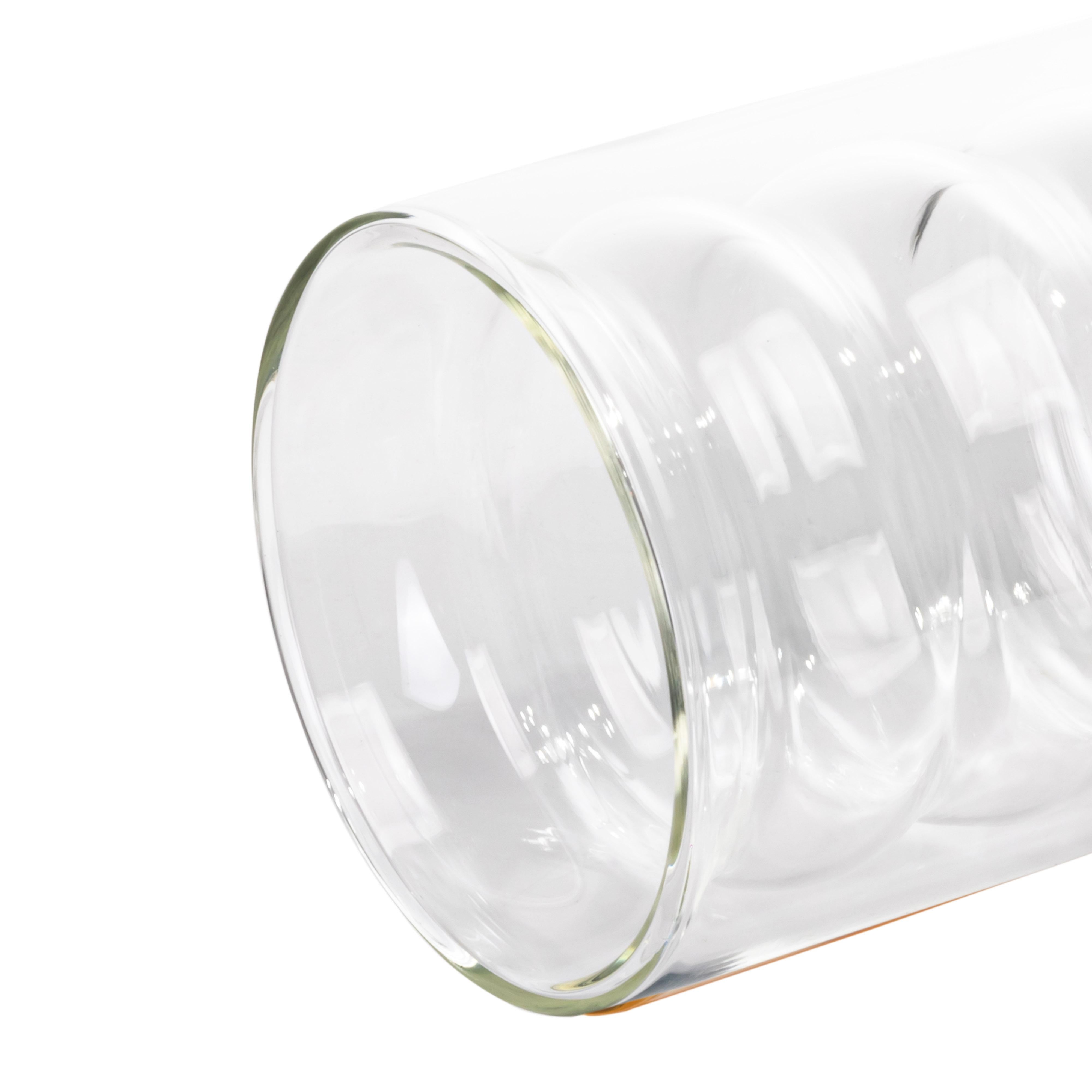 Waves Clear Water Glass - Set of 4