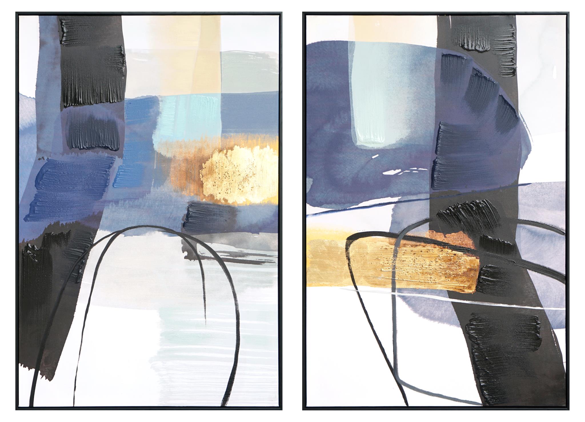 Hd Print Textured Canvas In Frame - Set Curated Canvas