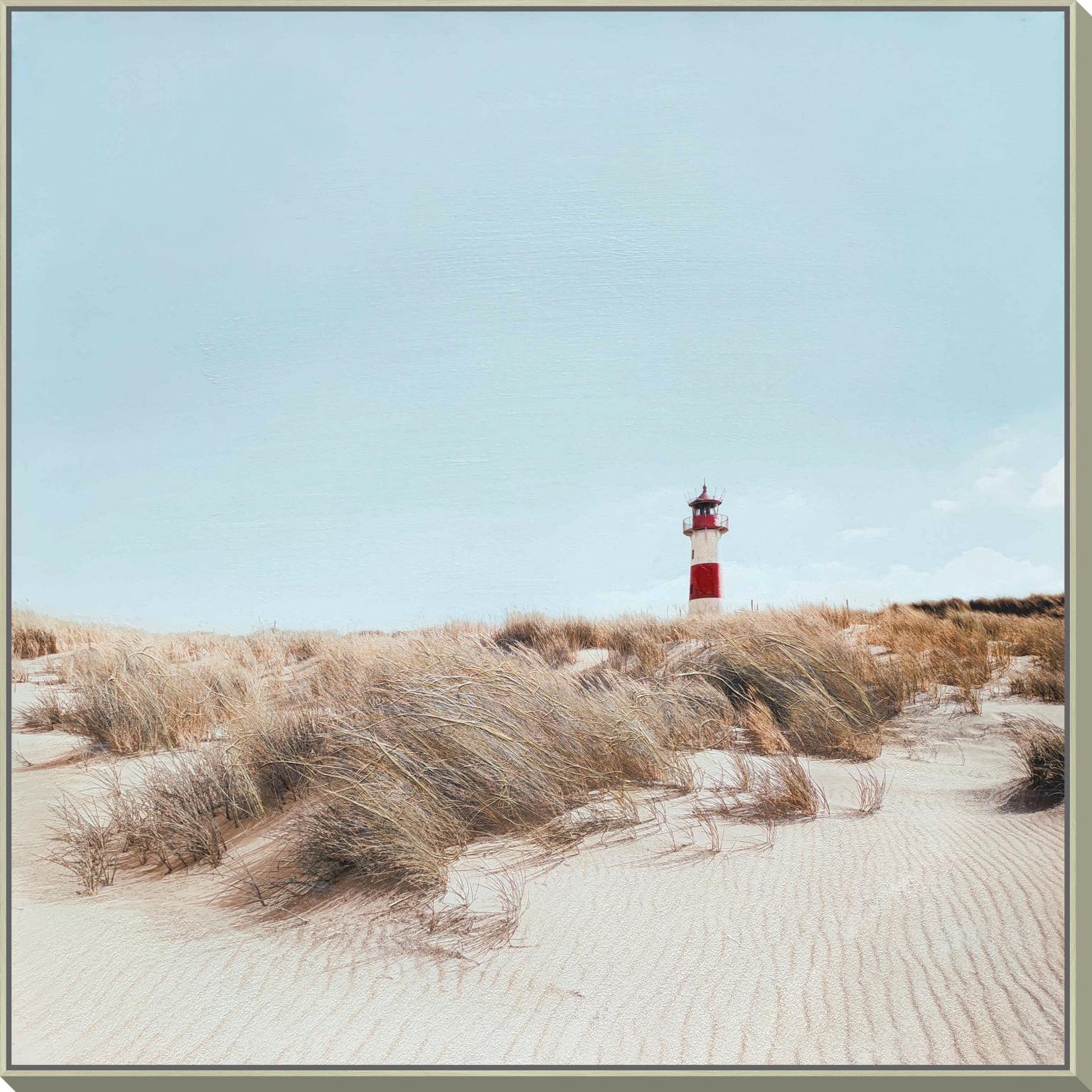 Hand Painted Textured Canvas In Frame Curated Canvas