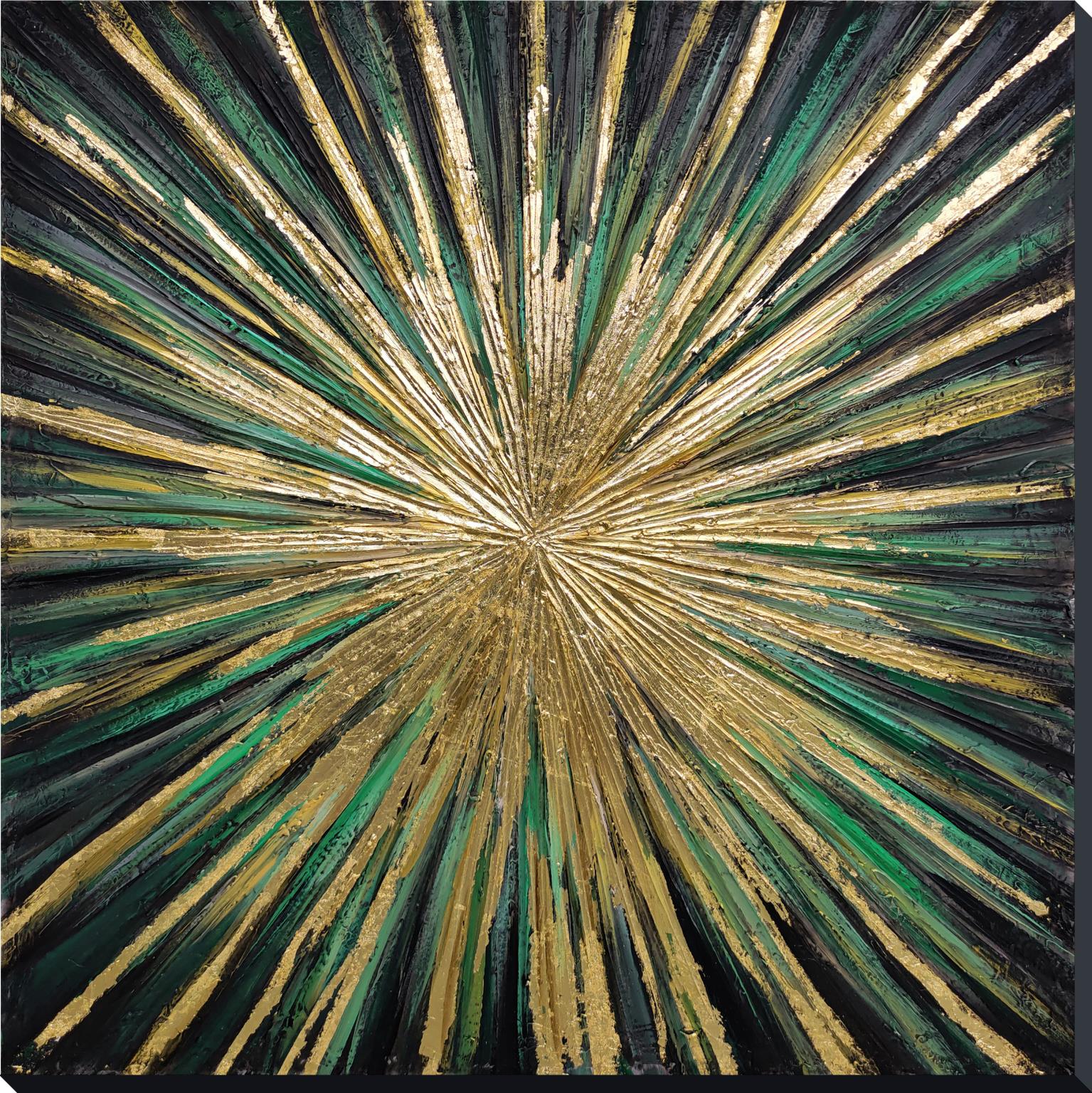 Hand Painted Textured Canvas Curated Canvas