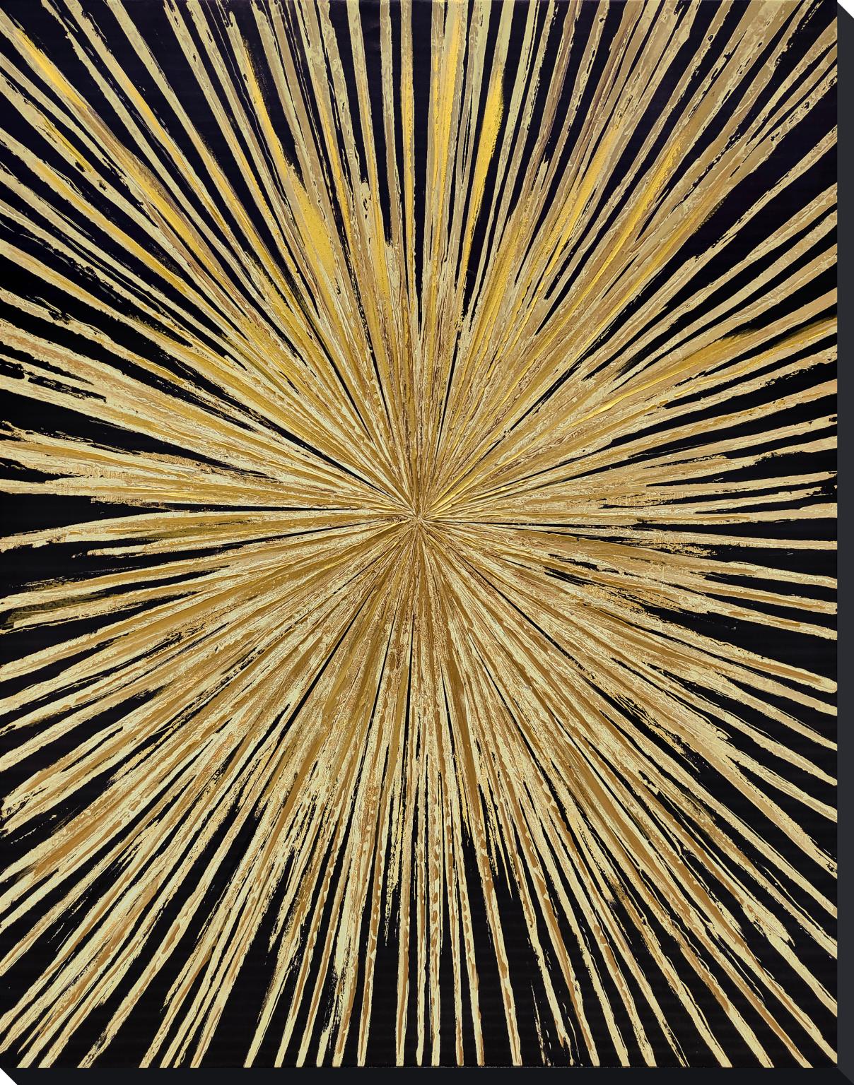 Hand Painted Textured Canvas Curated Canvas